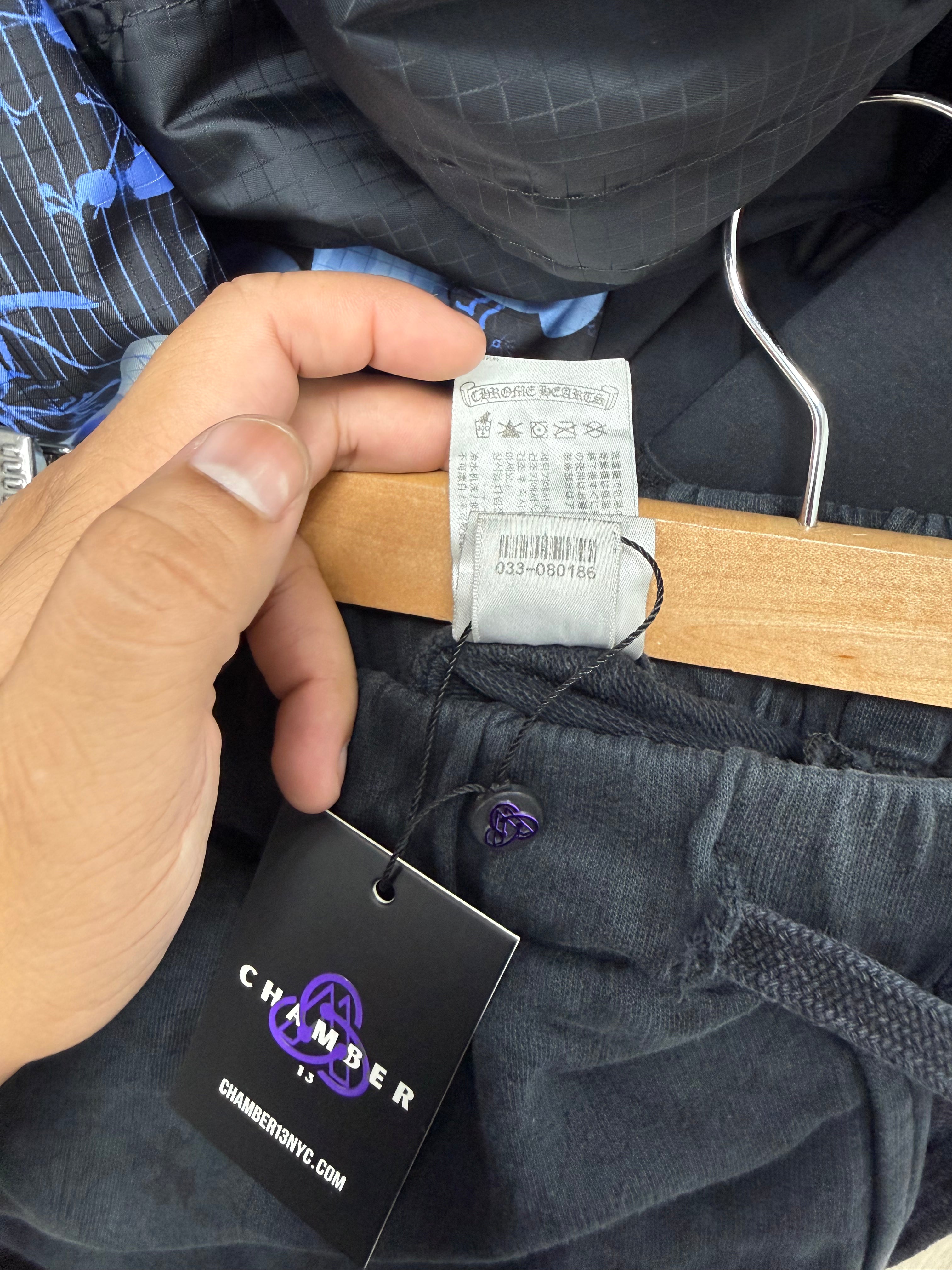 Chrome Hearts Black Monogram Horseshoe Sweats