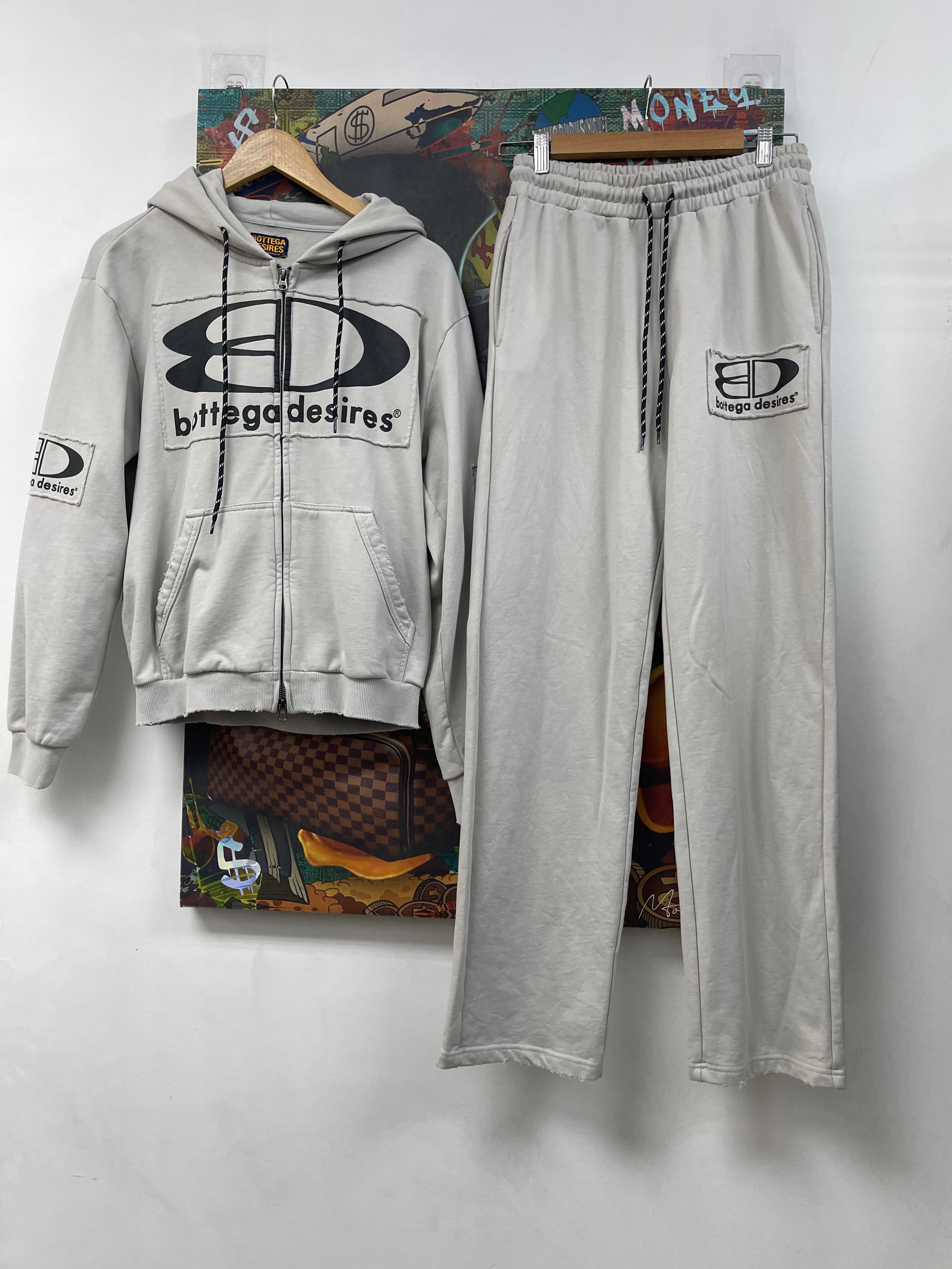 Bottega Desires Grey Tech Sweatsuit