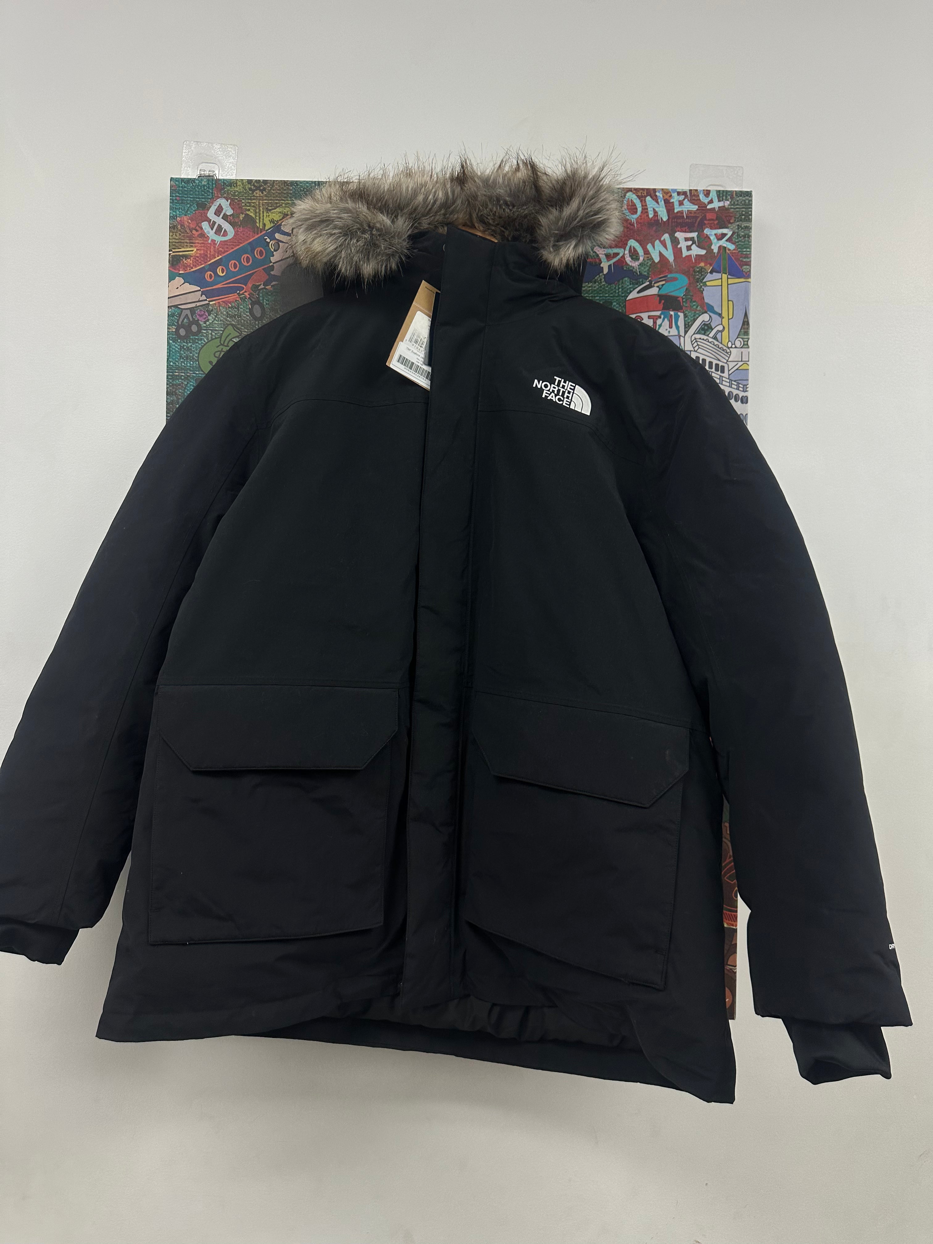 TNF Explore Jacket Fur New XXL With Tags