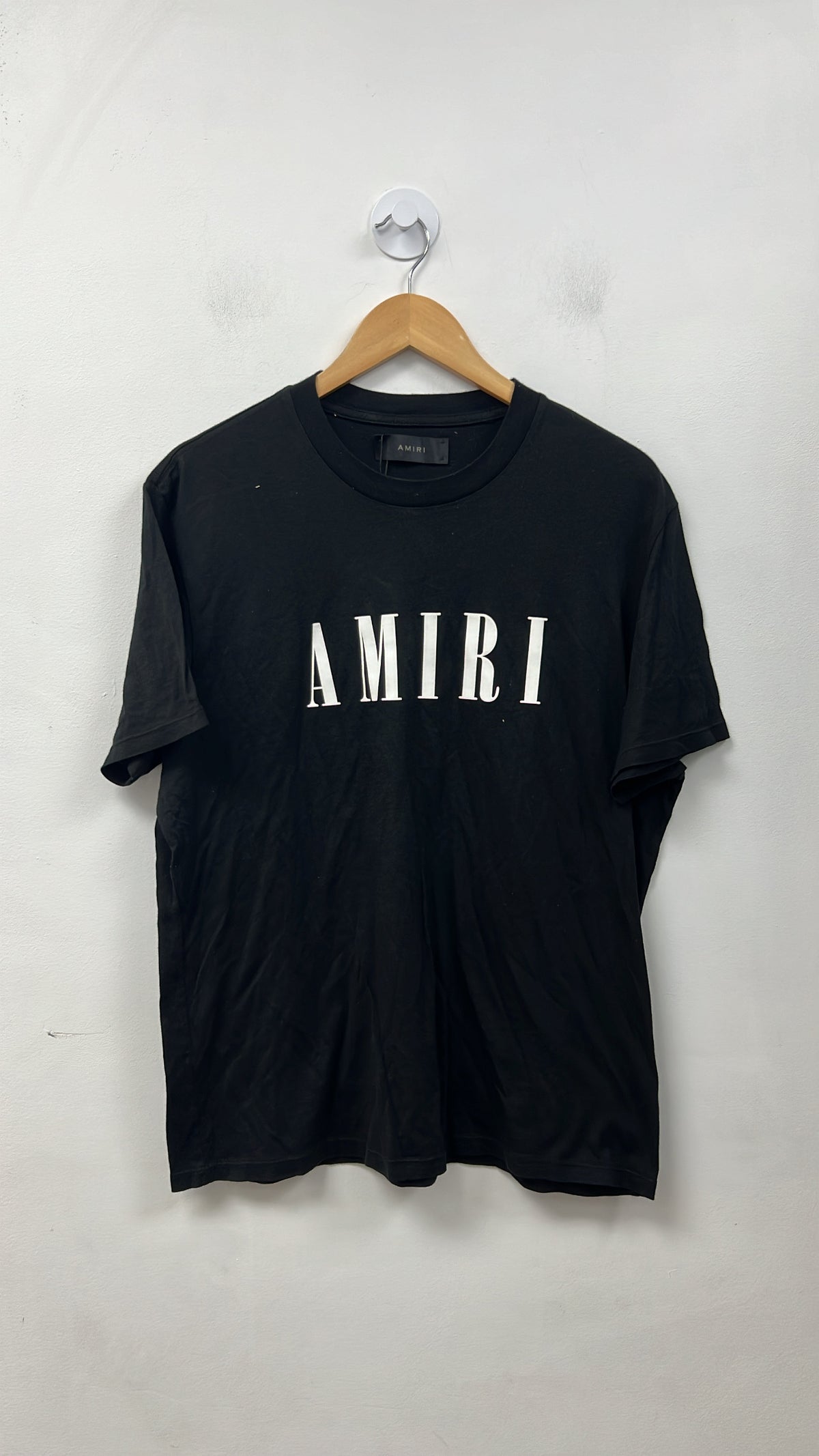 Amiri Black White Core Logo Tee