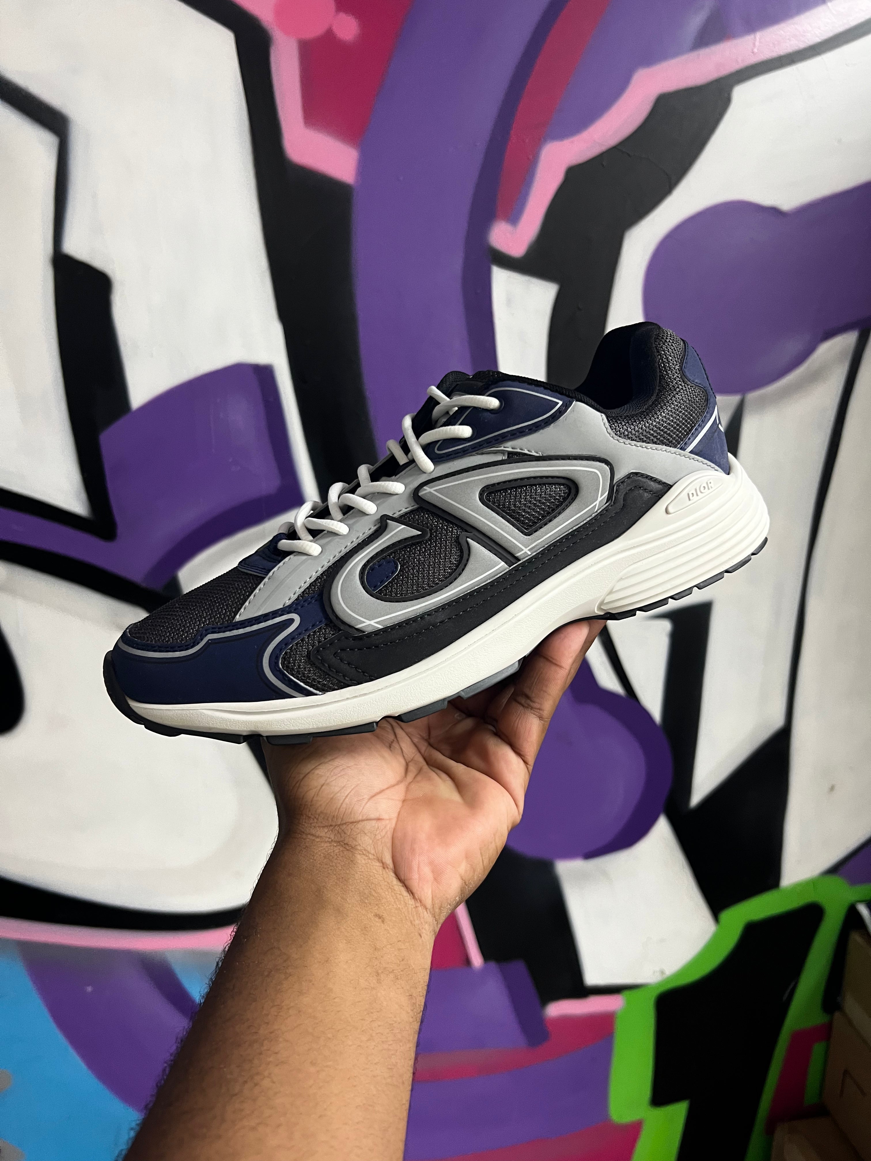 Dior Navy Black B30 Sneakers