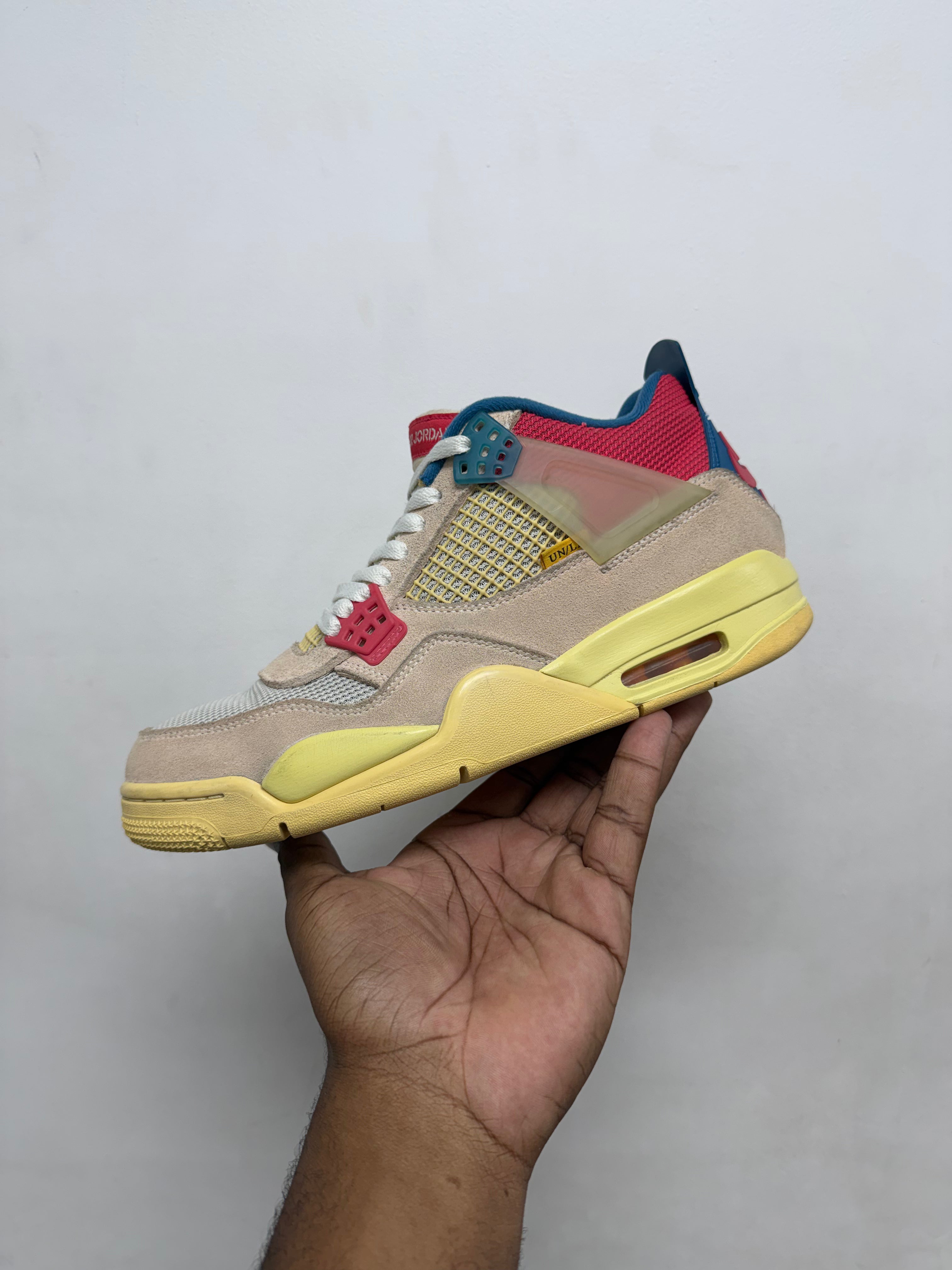 Jordan 4 Union Guava Sneakers