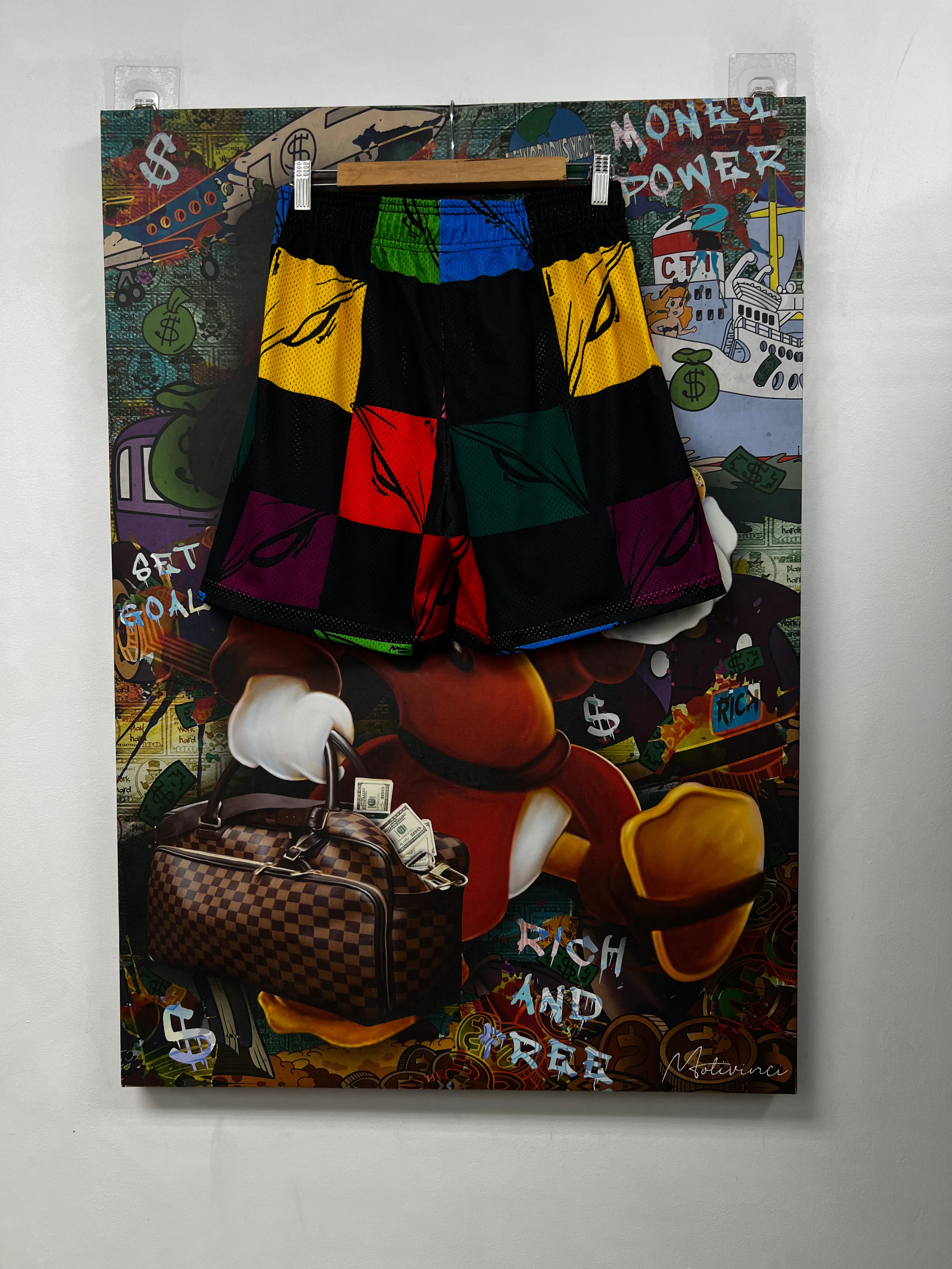 Eric Emanuel Matty Boy 99 Eyes Multi Shorts