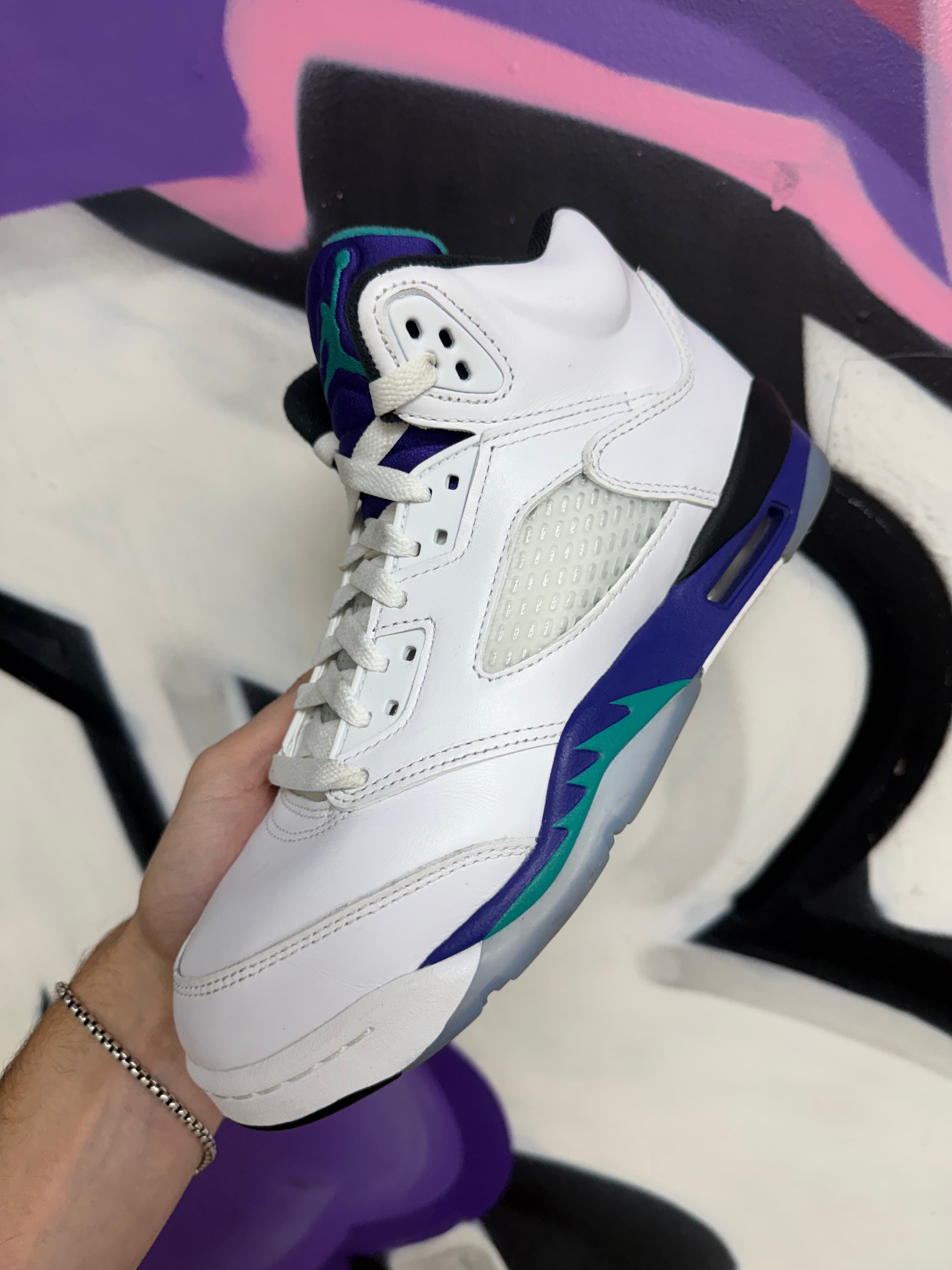 Jordan 5 Grape Sneakers
