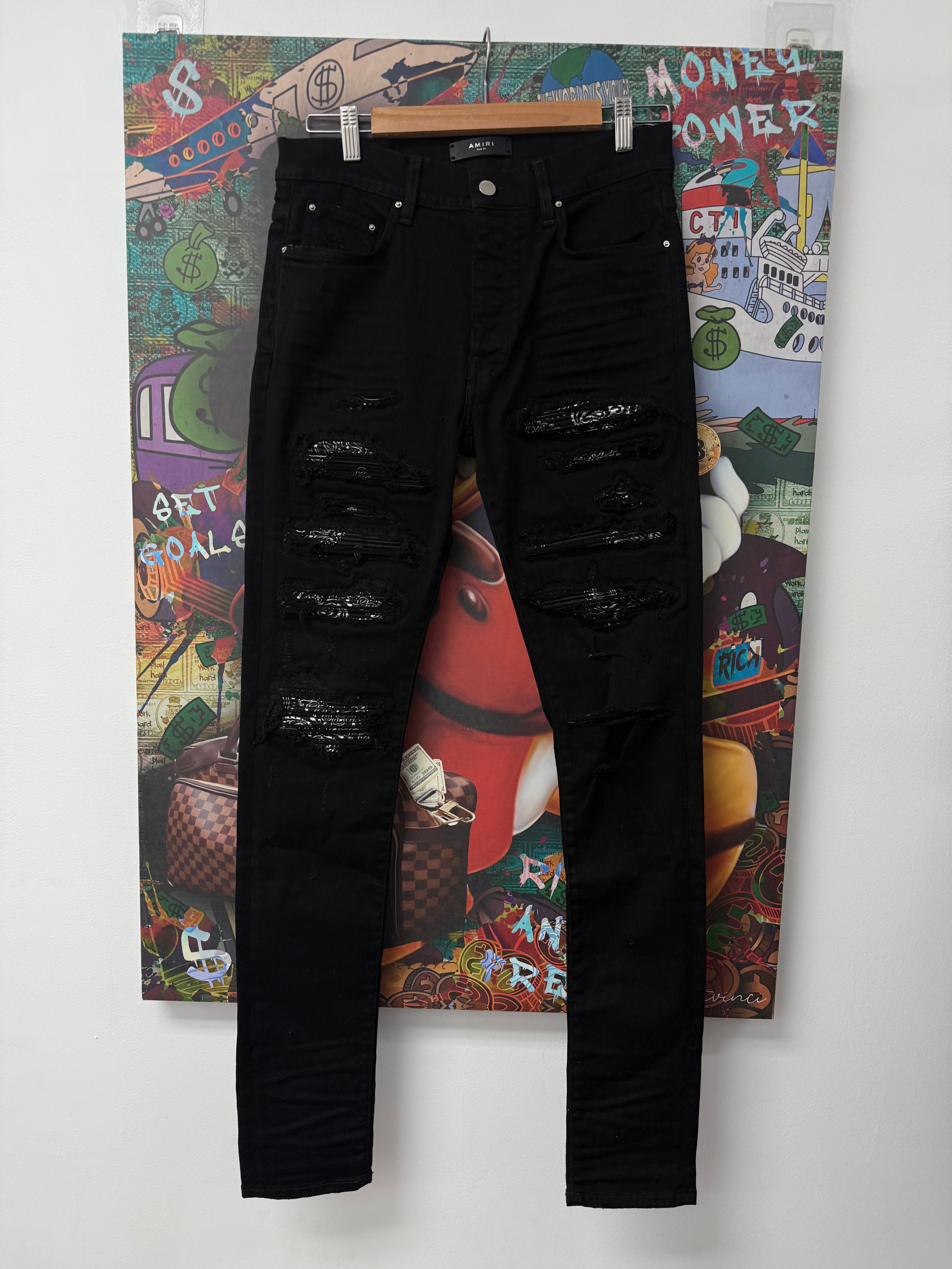 Amiri Black Bandana Thrasher