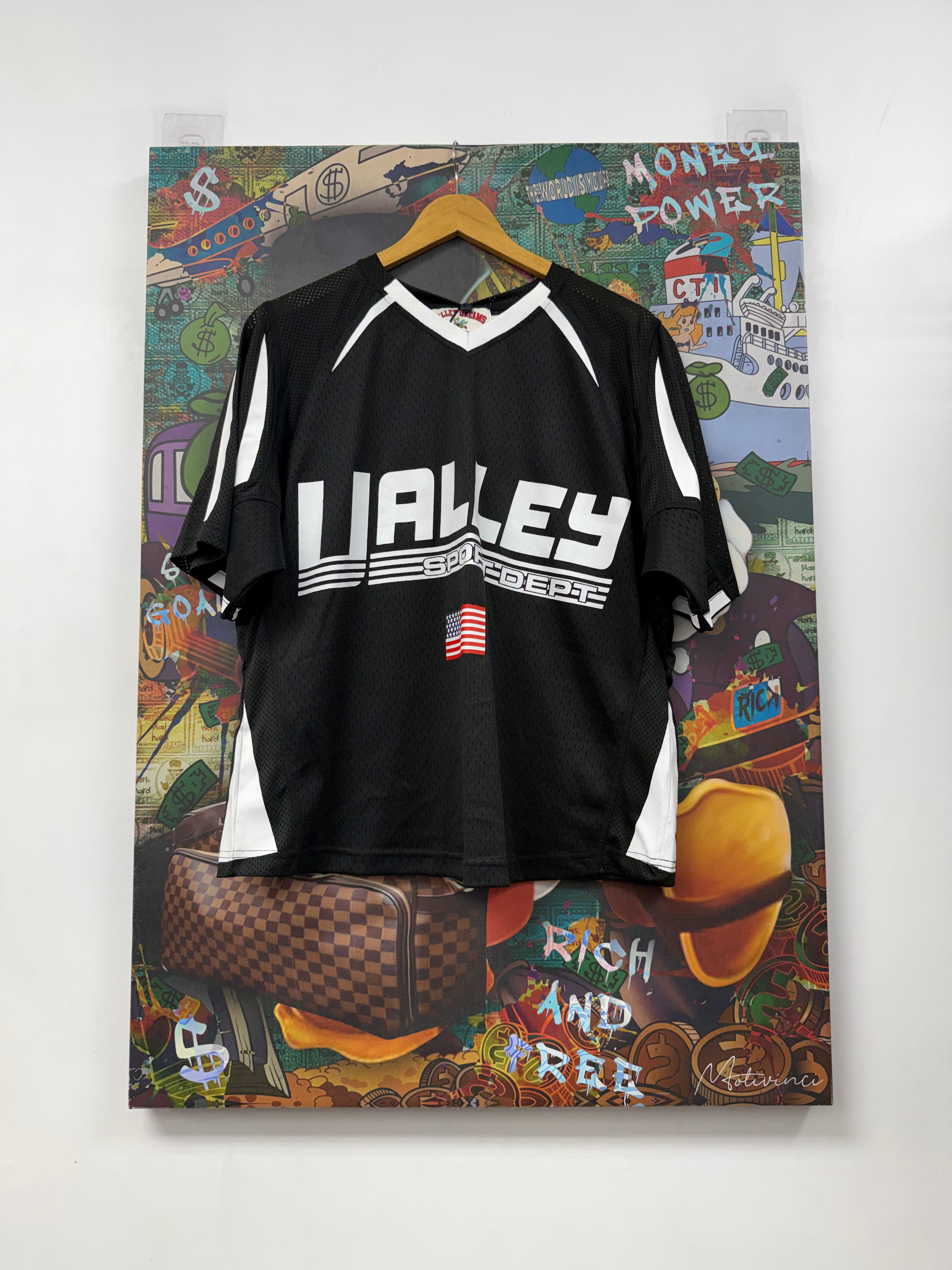 Vale Black White Jersey