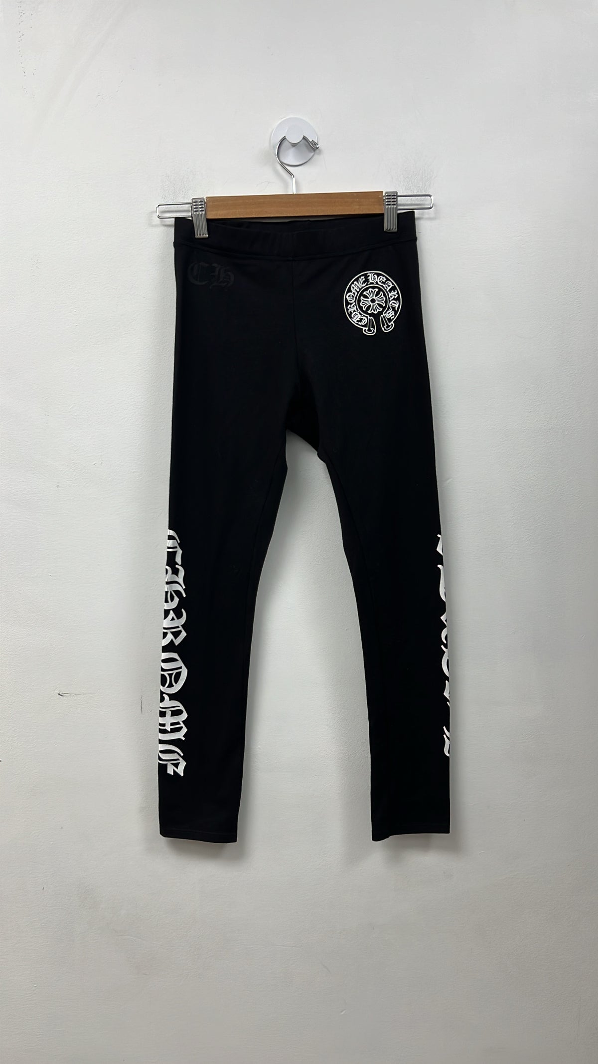 Chrome Hearts Black Heavy Leggings Leggings