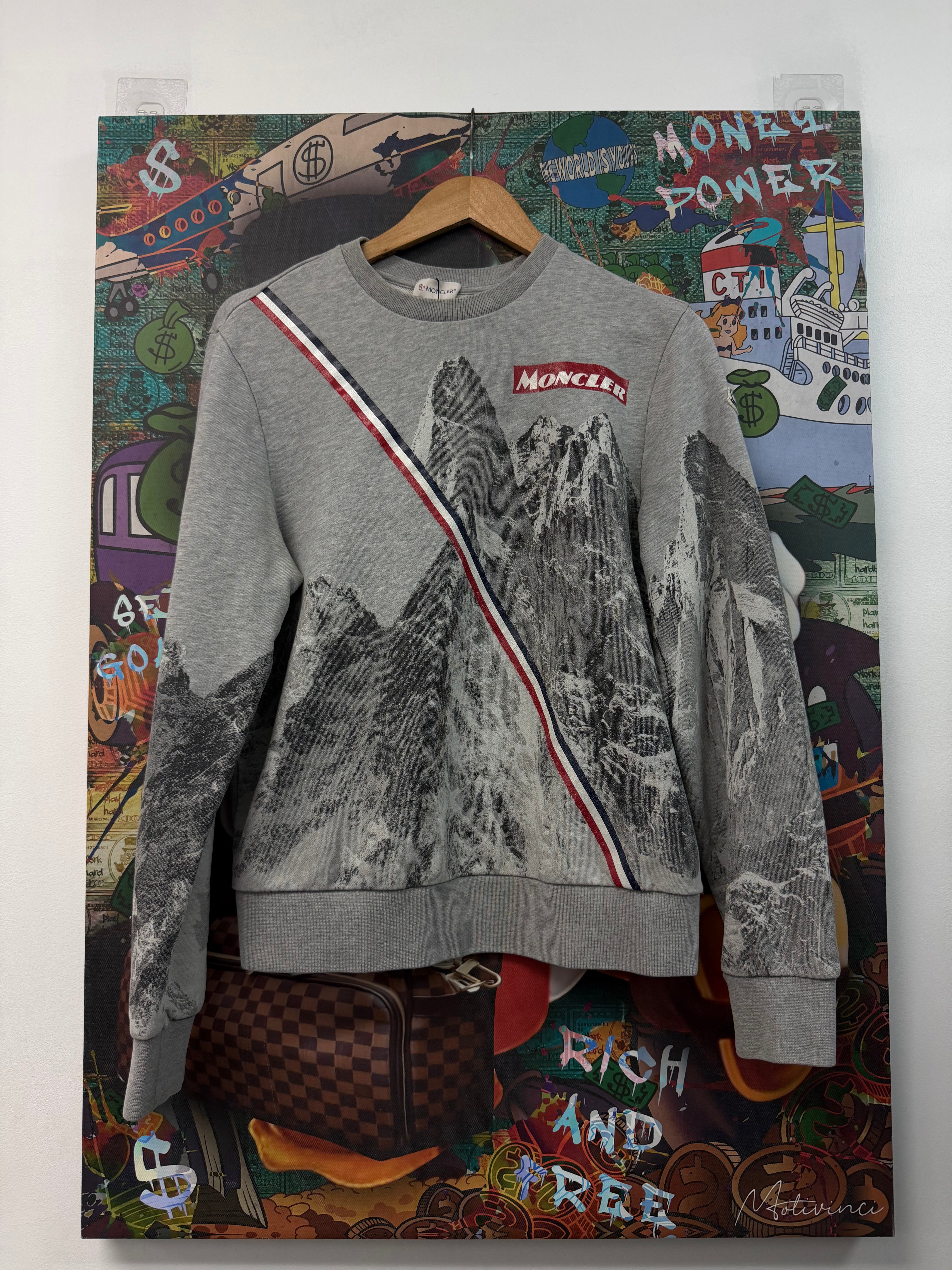 Moncler Mountain Grey Crewneck