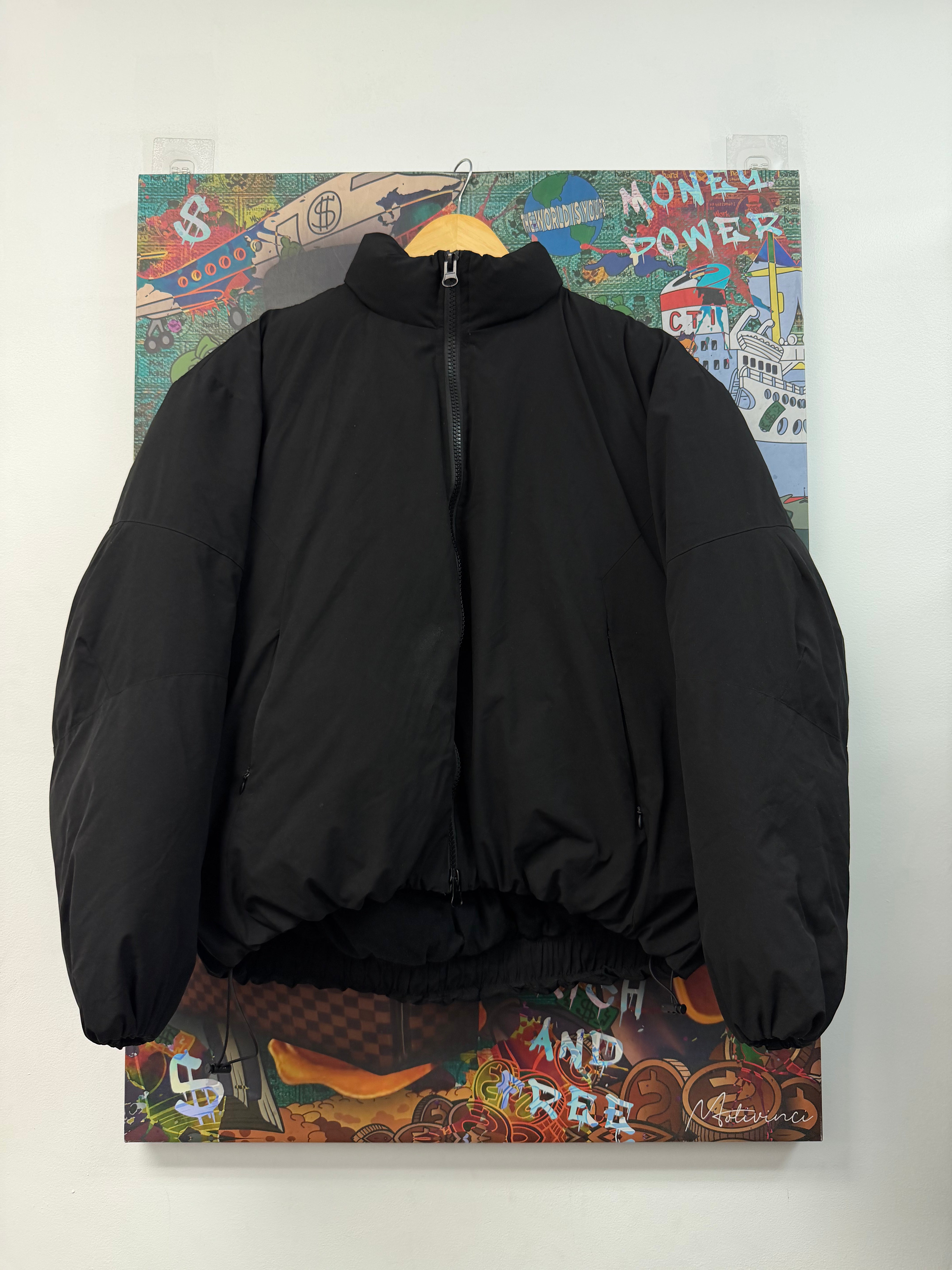 Rasberry Hills Black Puffer Jacket