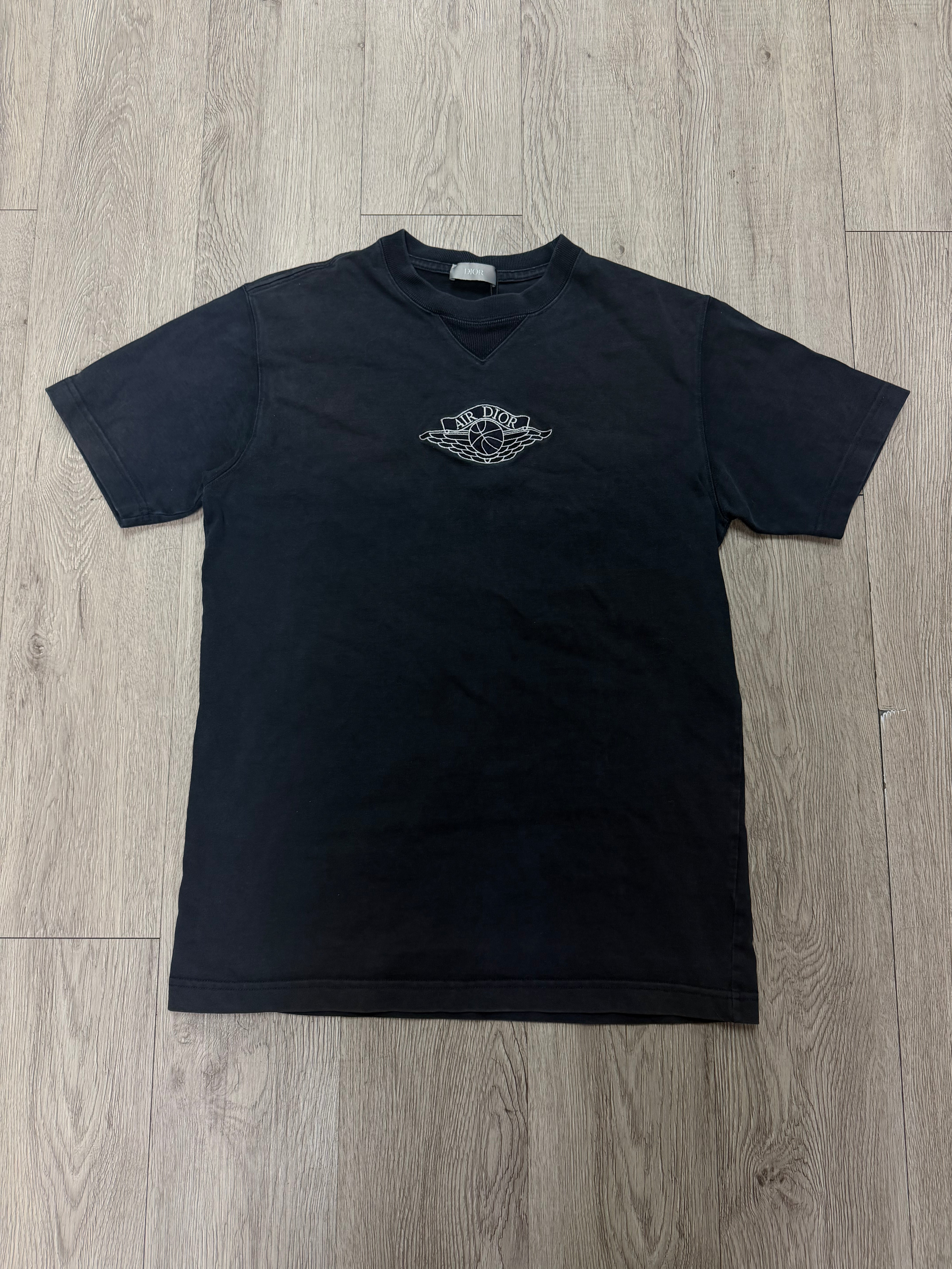 Dior x Jordan Navy Air Tee