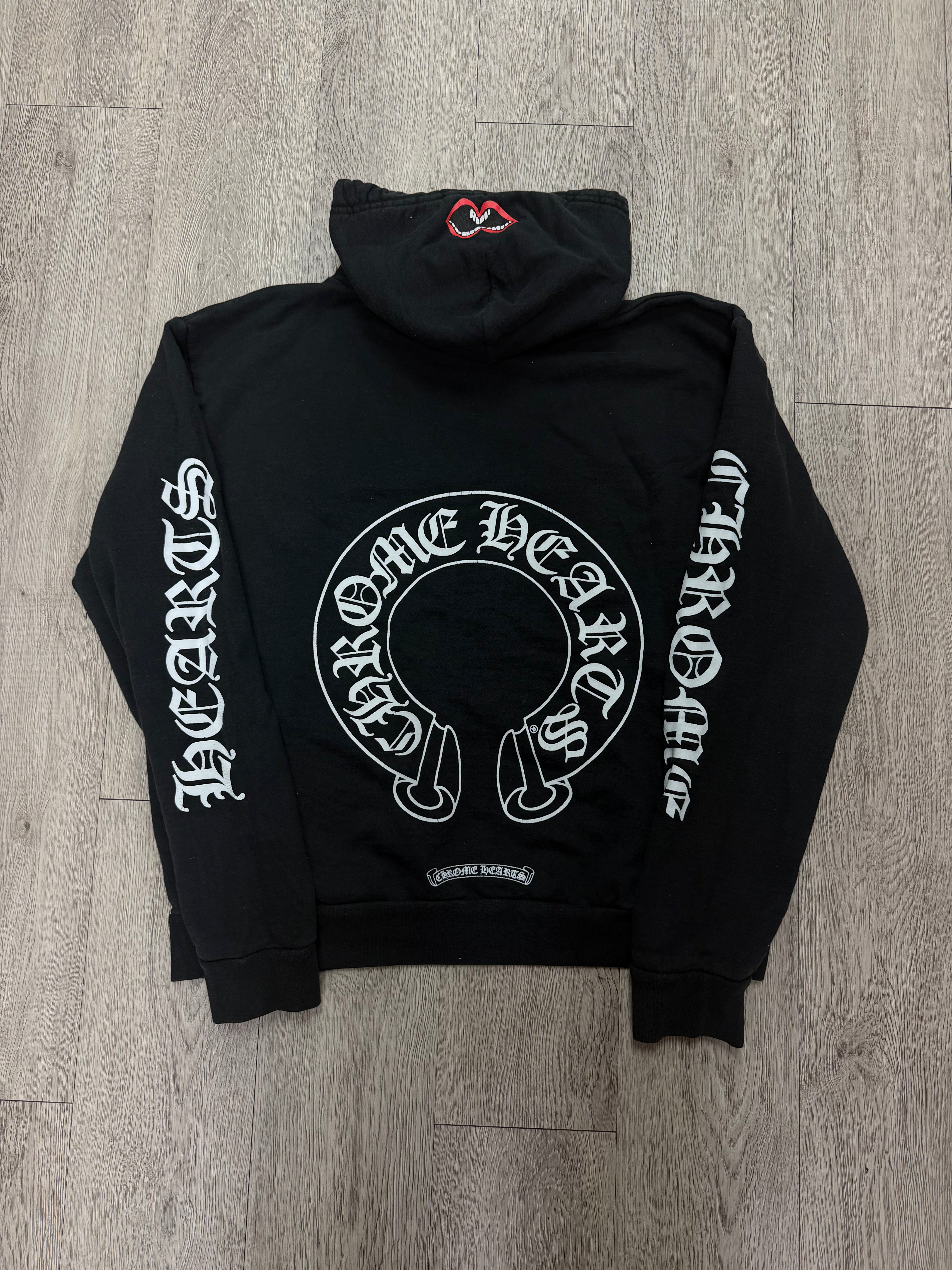 Chrome Hearts Matty Boy Pullover Horseshoe Hoodie