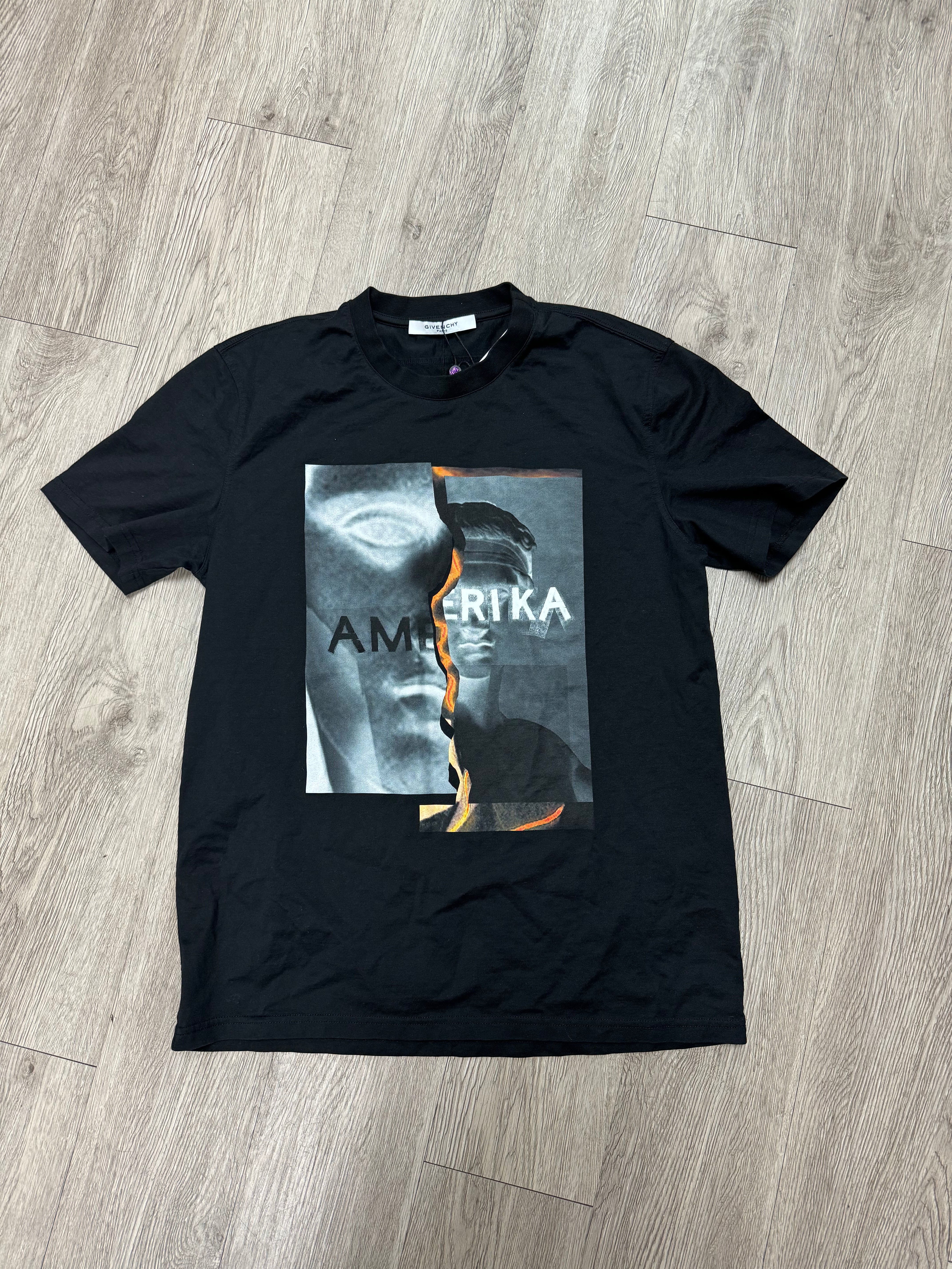Givenchy Black Amerika Tee