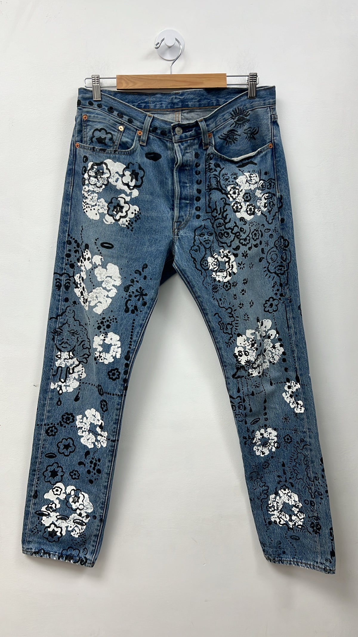 Denim Tears Light Wash Irak Jeans