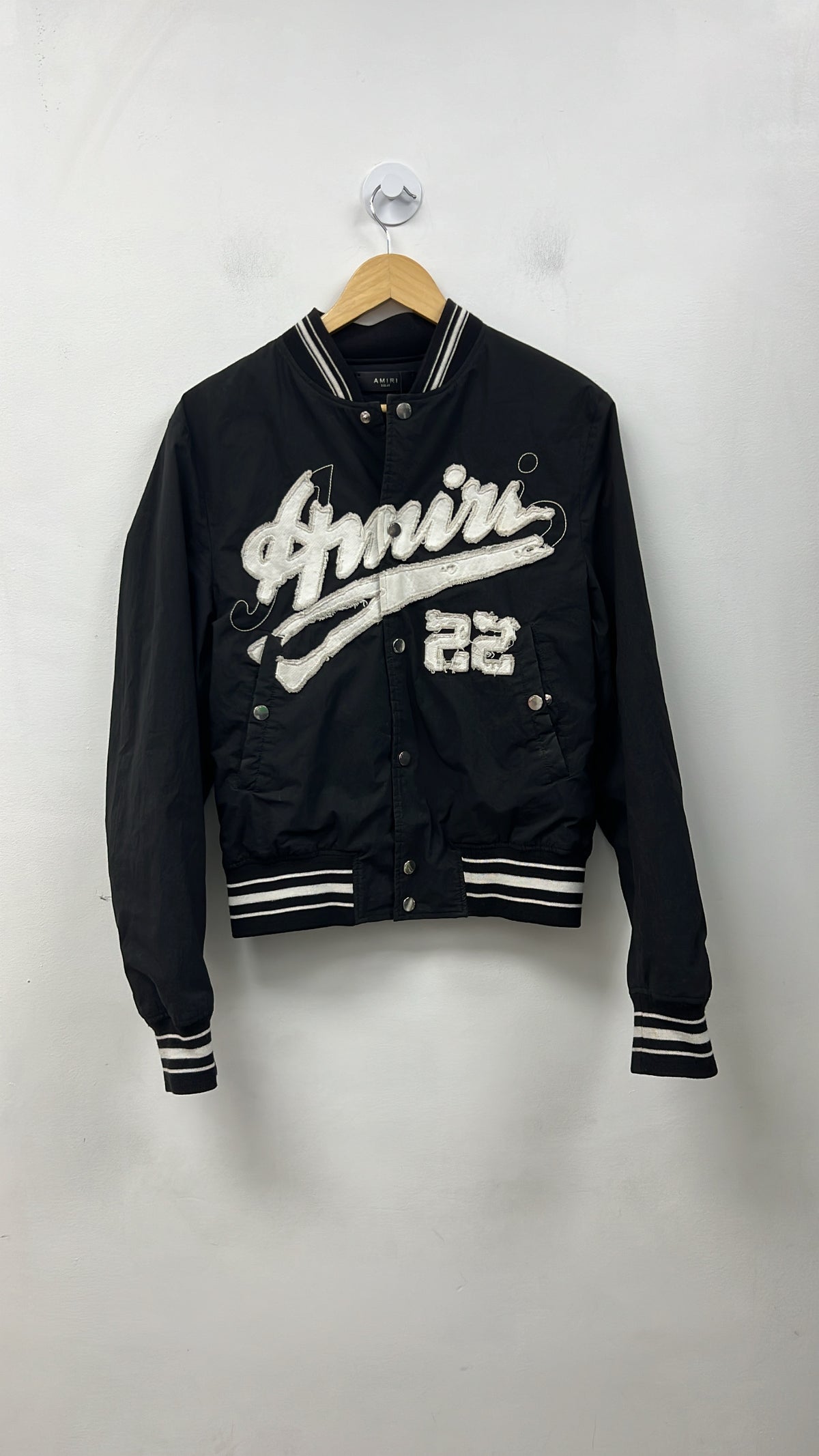 Amiri Black Cream Nylon 22 Jacket