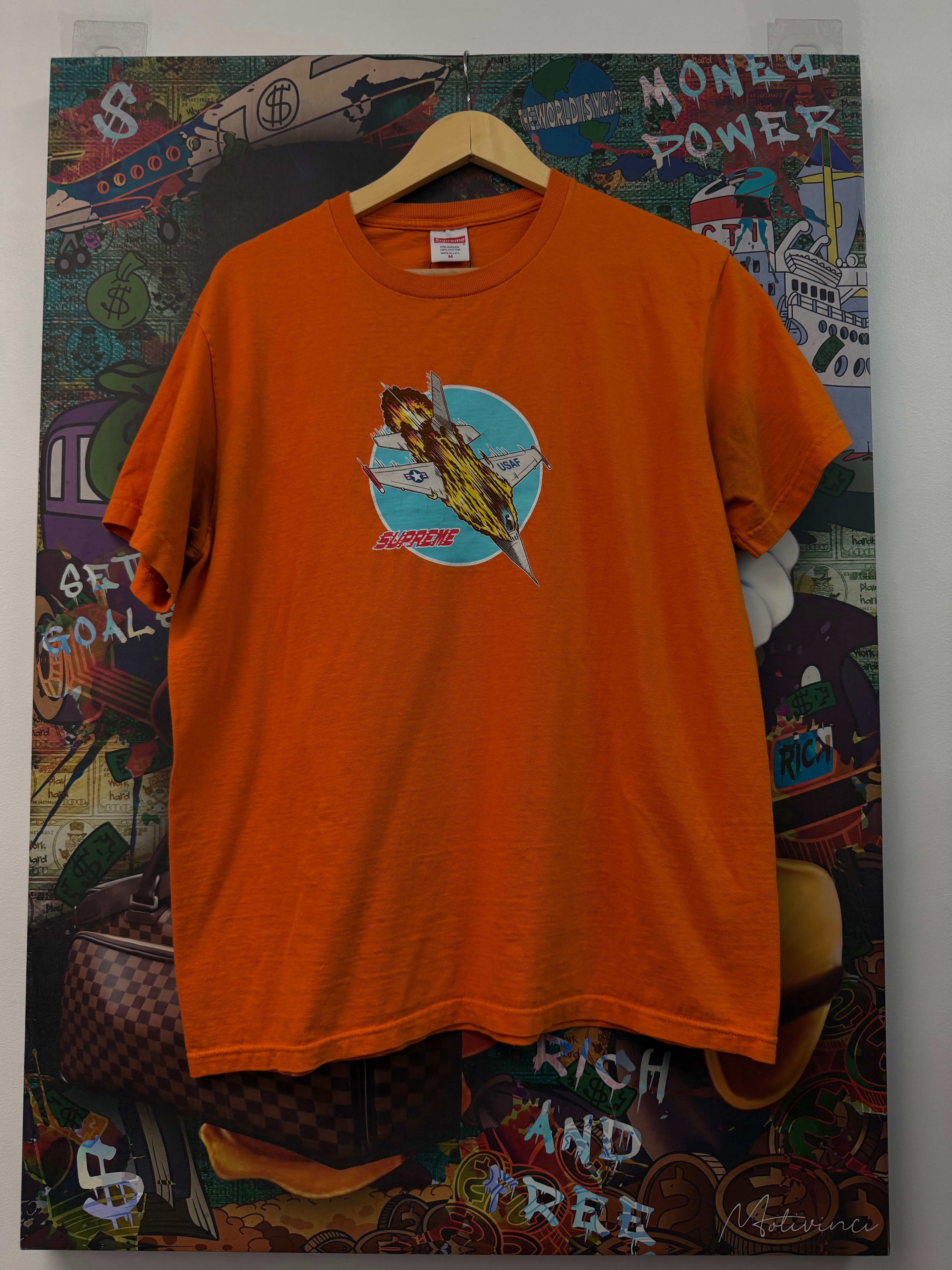 Supreme Orange Air Strike Tee