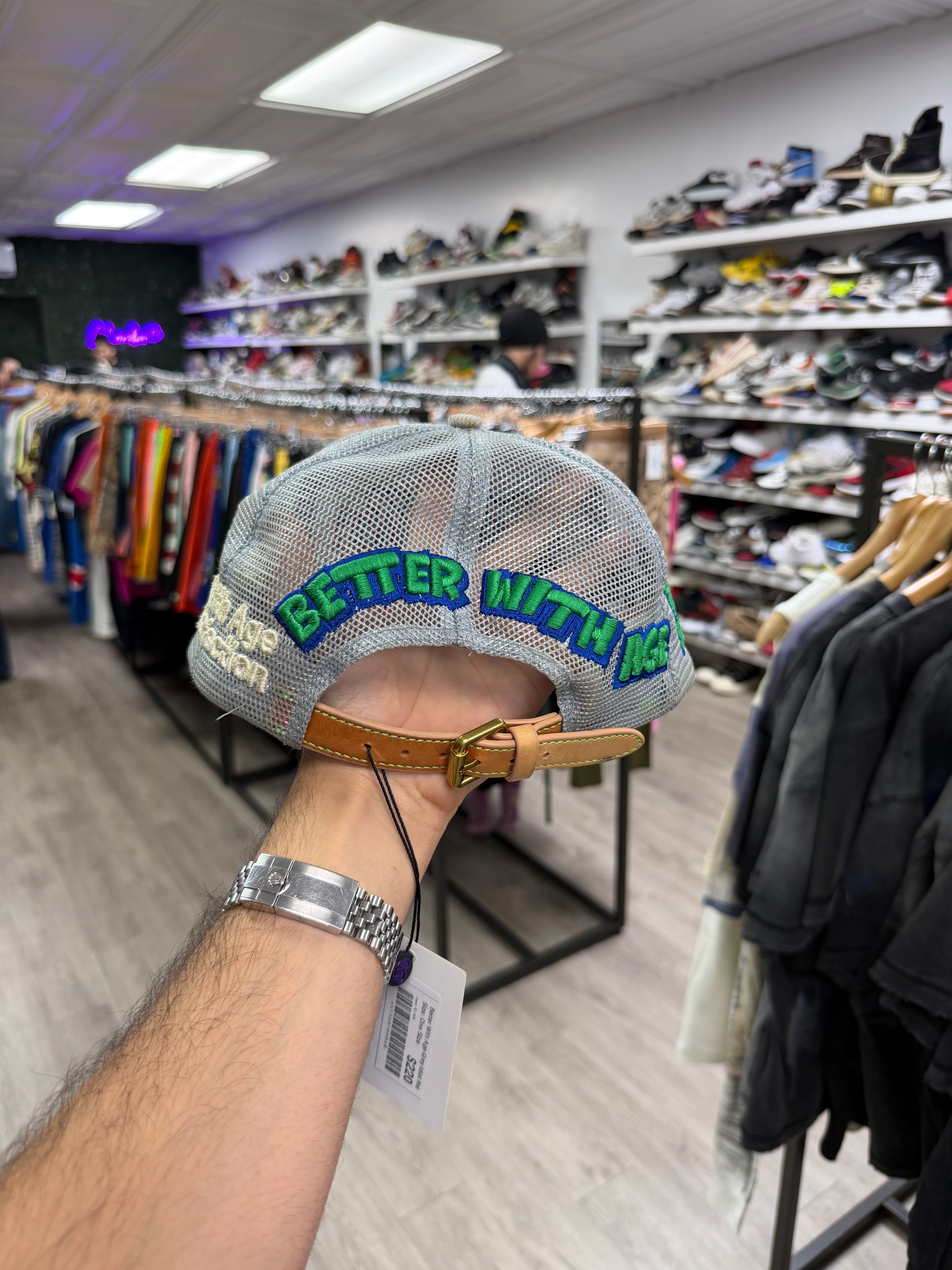Better With Age Grey Idiot Hat