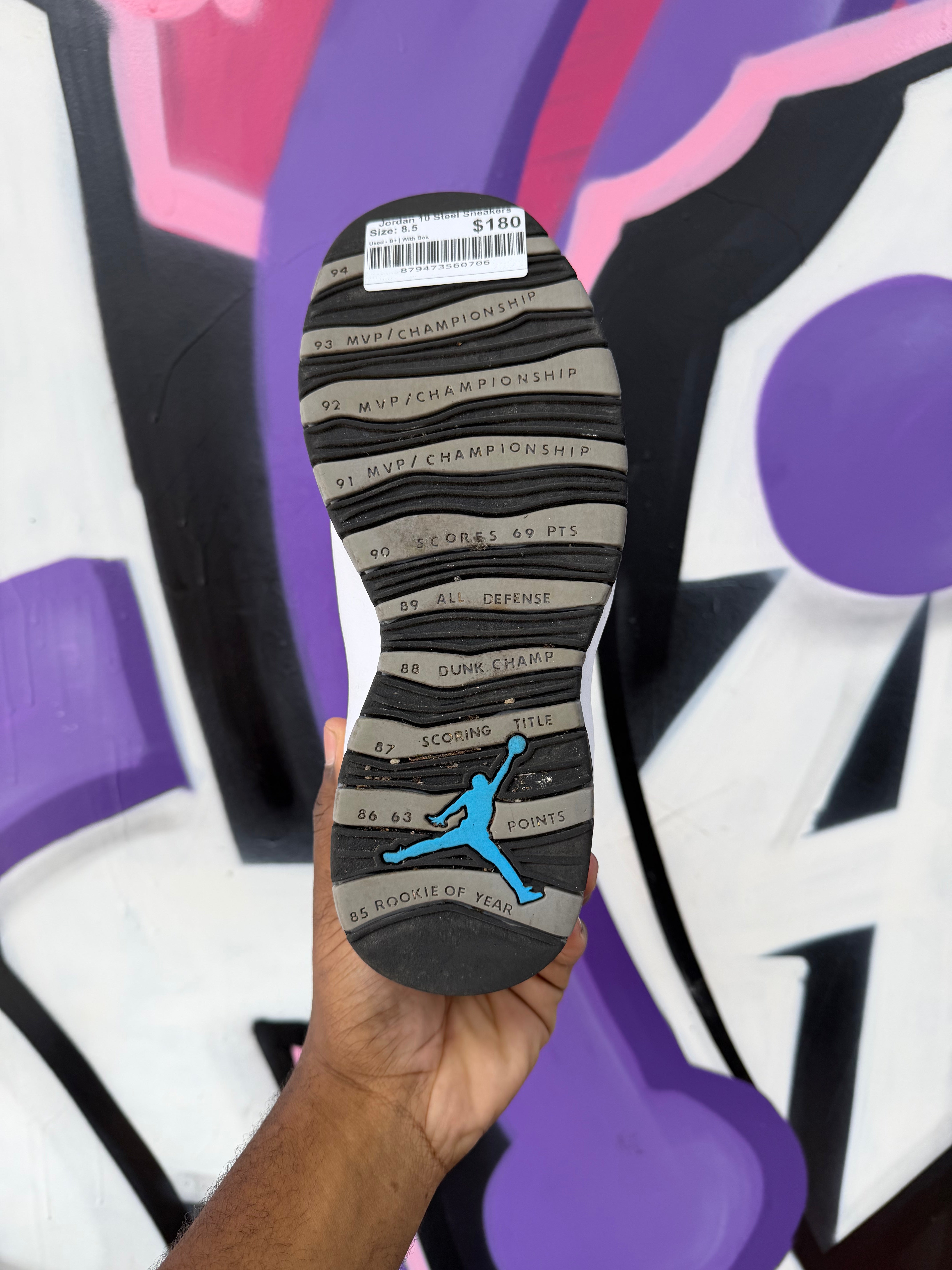 Jordan 10 Steel Sneakers