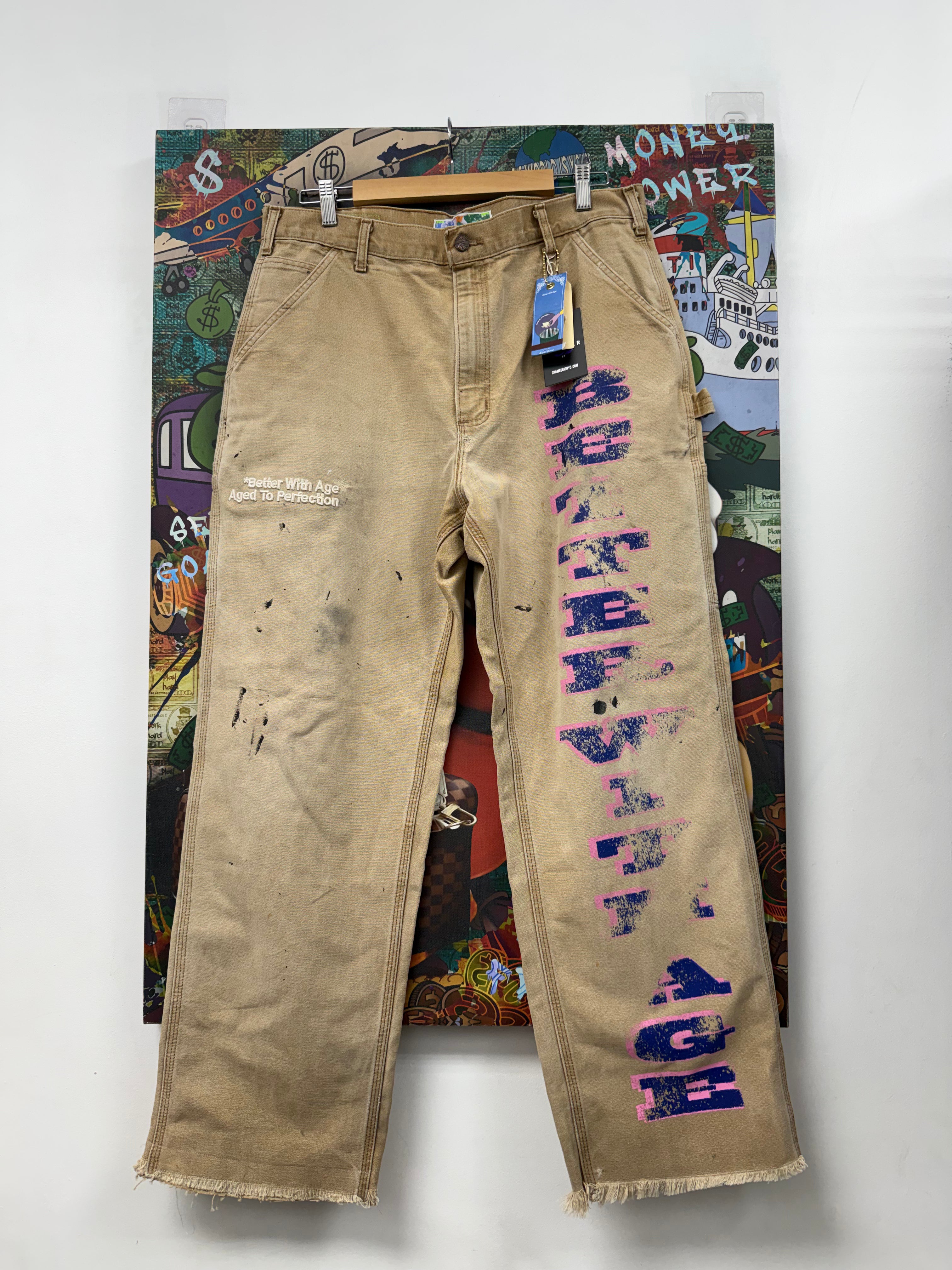 Better With Age Tan Moniker Pants