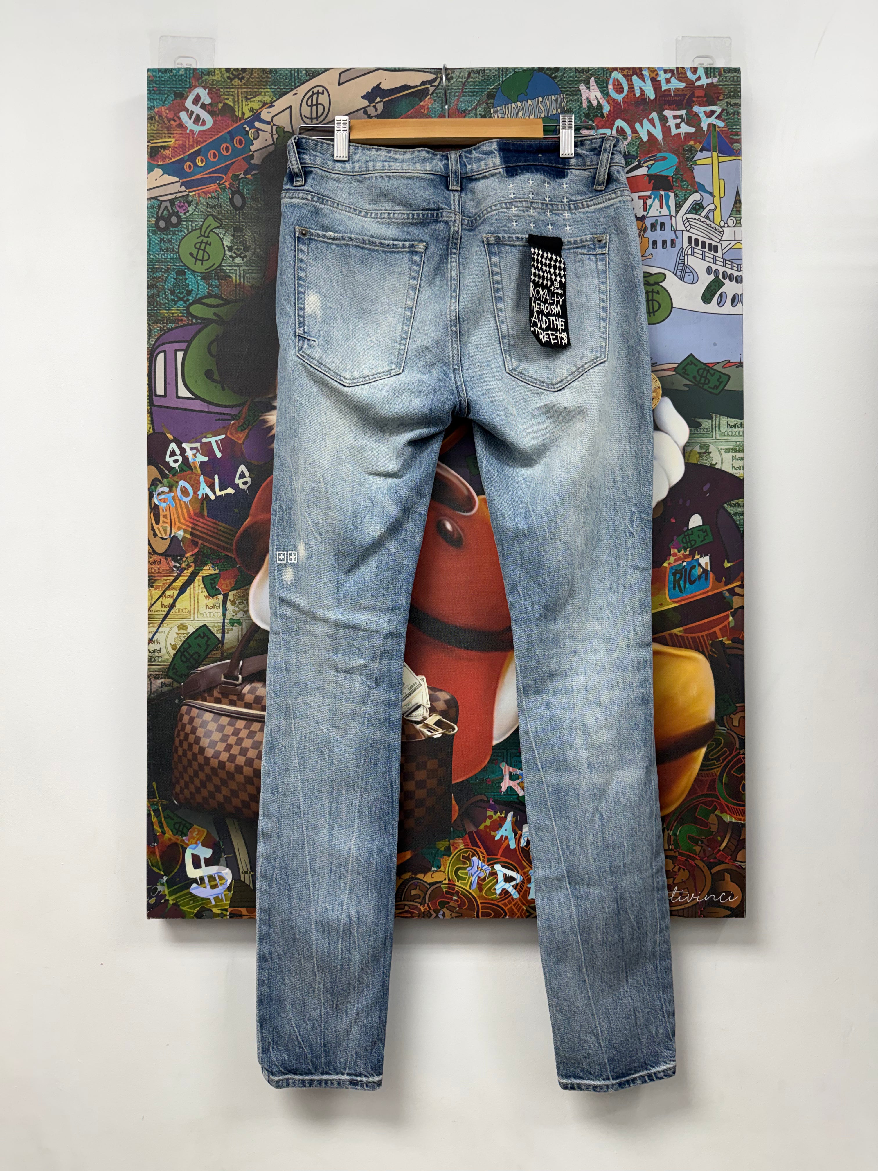 Ksubi Light Wash Van Winkle Jeans