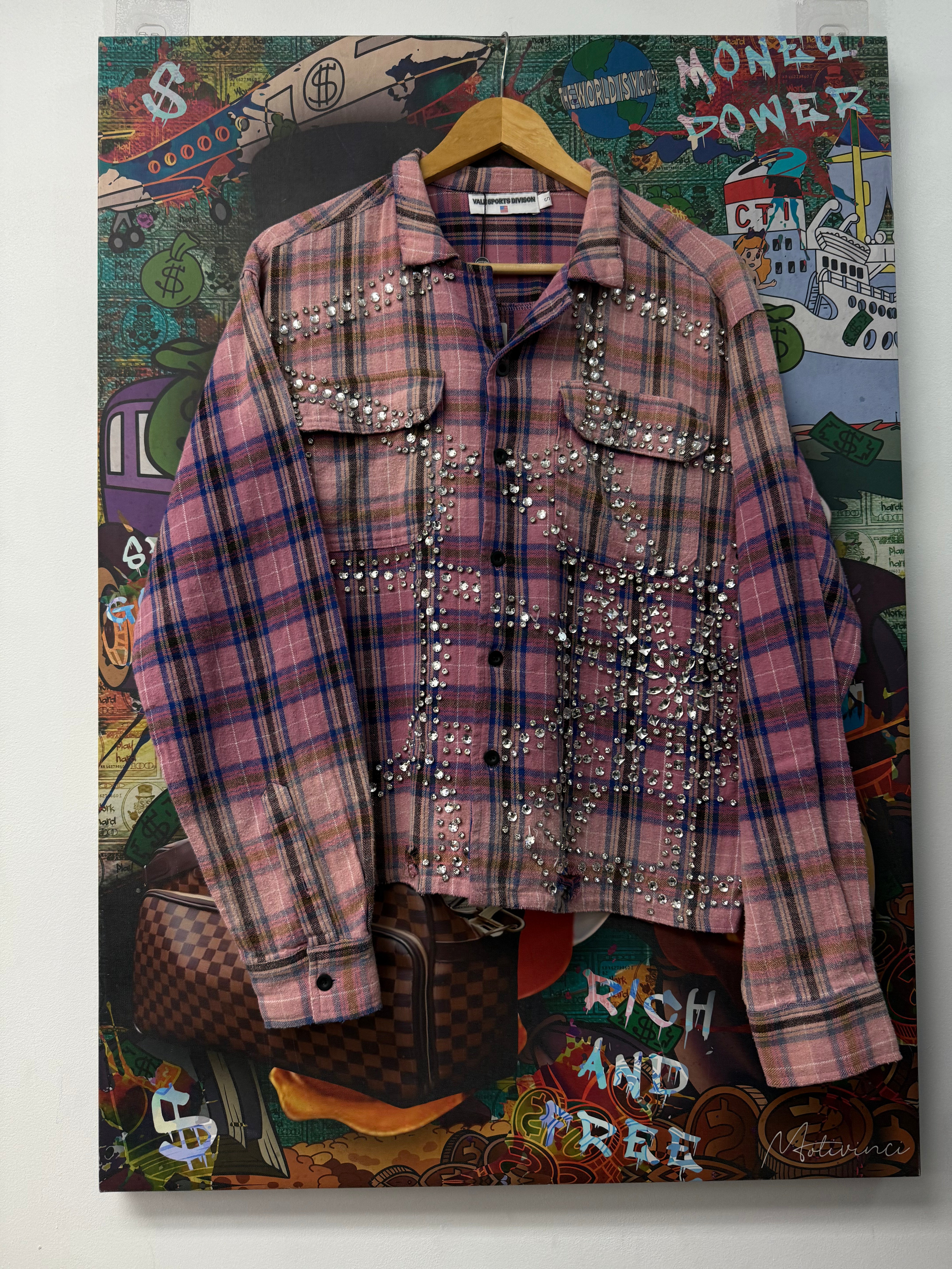 Vale Piggy Bank Flannel