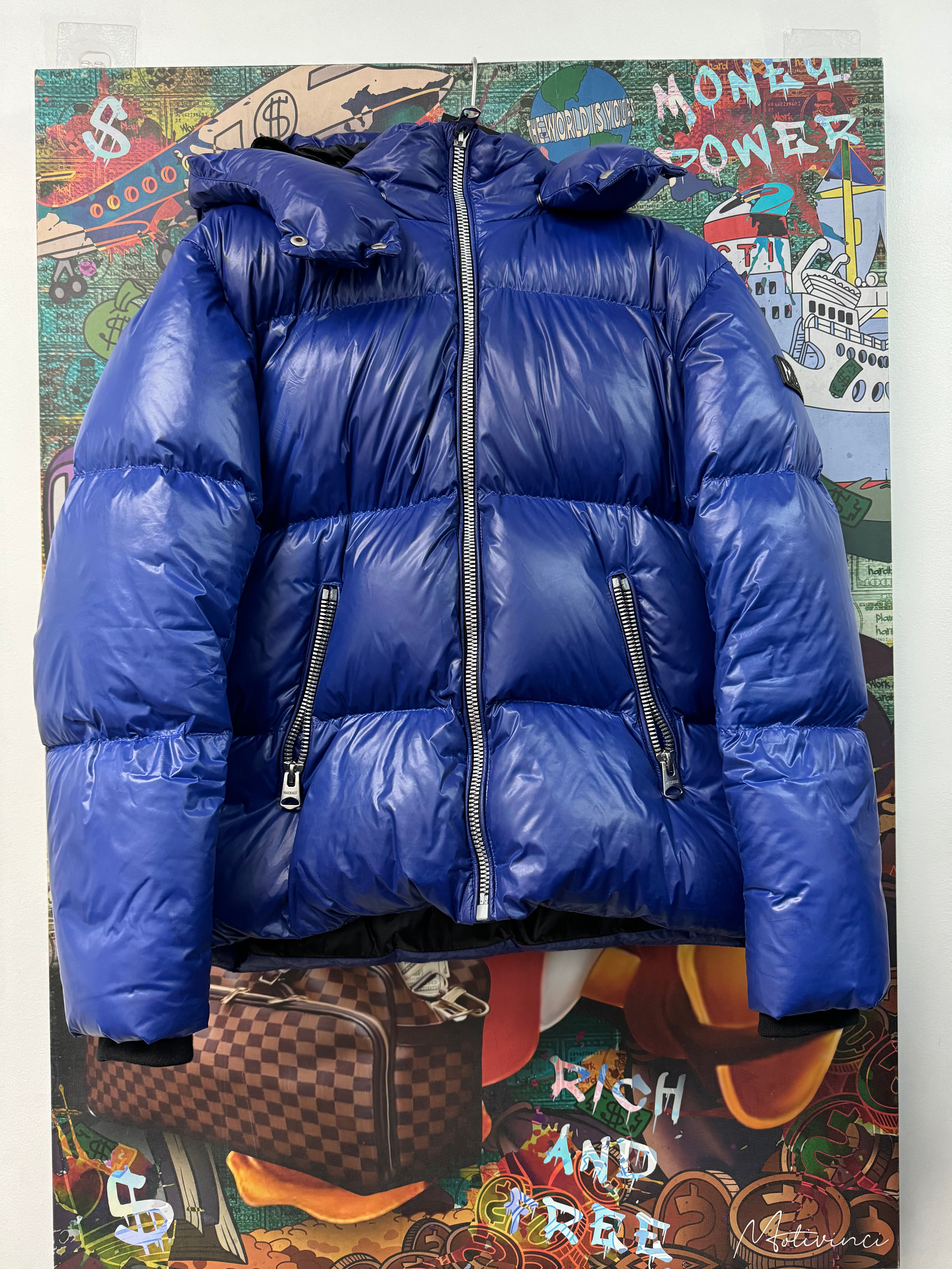 Mackage Navy (Kid's) Puffer Jacket
