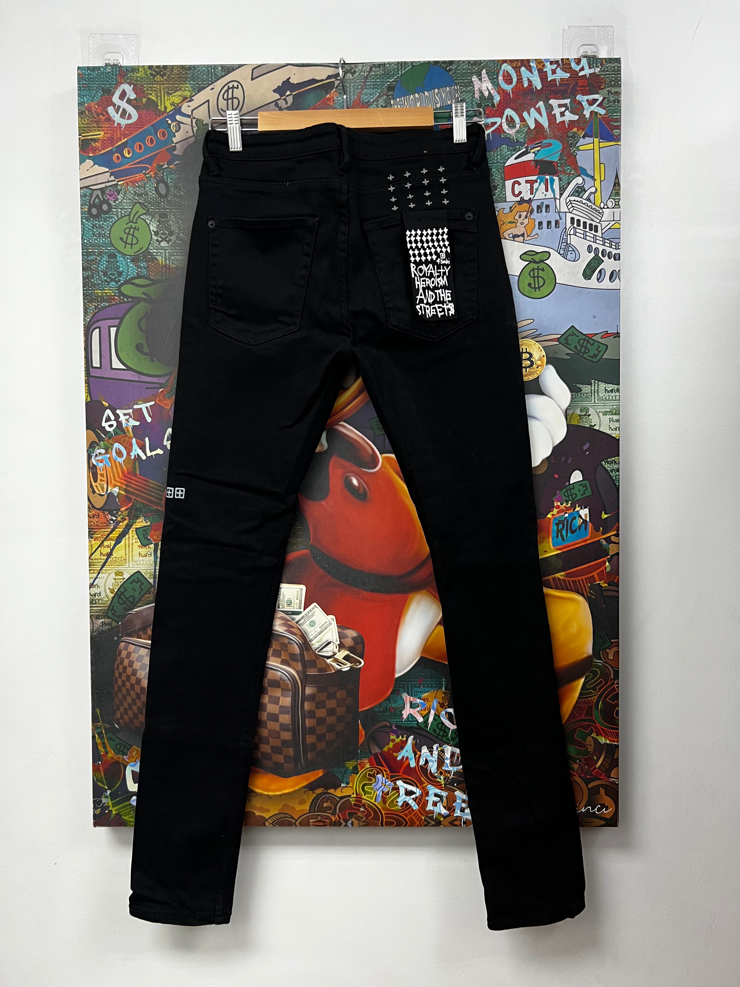 Ksubi Black Grey Jeans