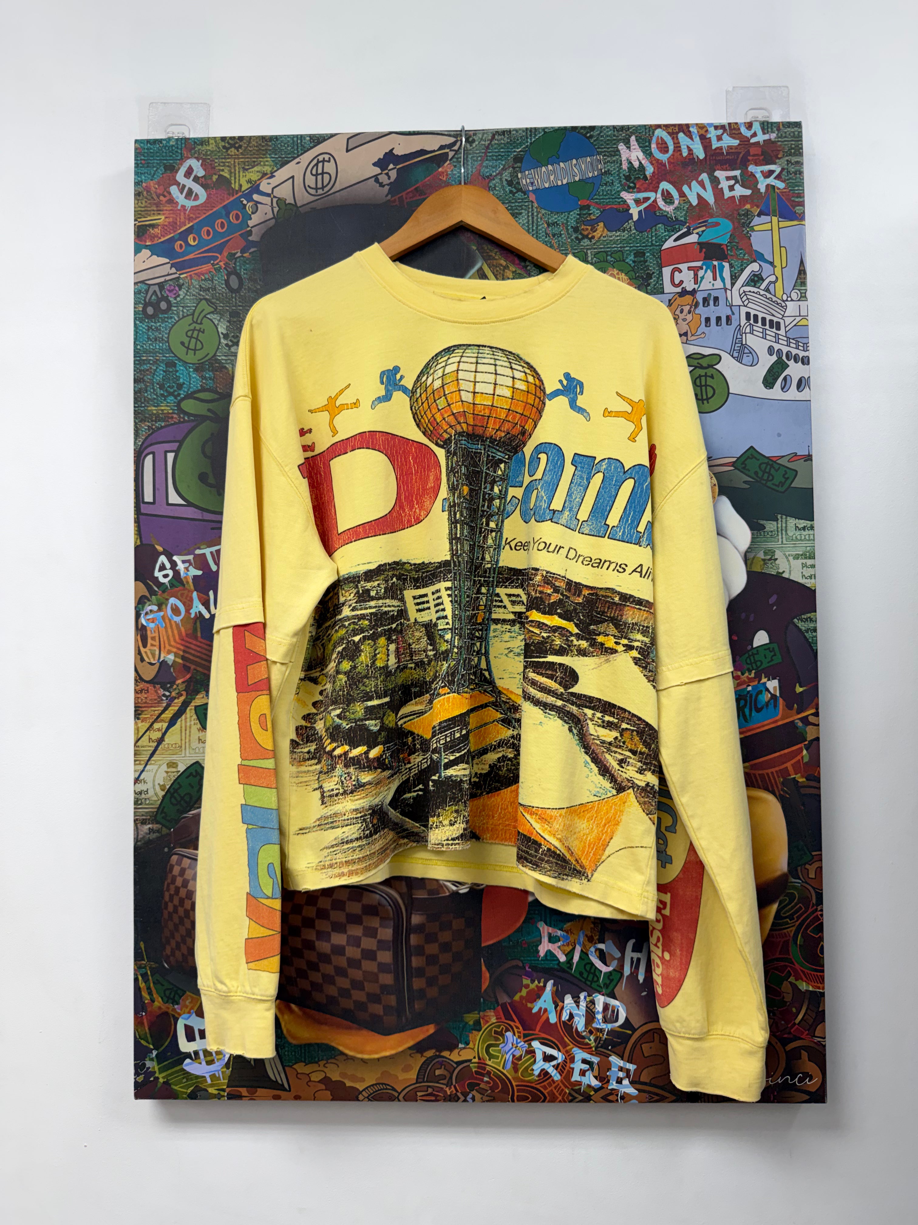 Vale Yellow Keep Your Dreams Long Sleeve