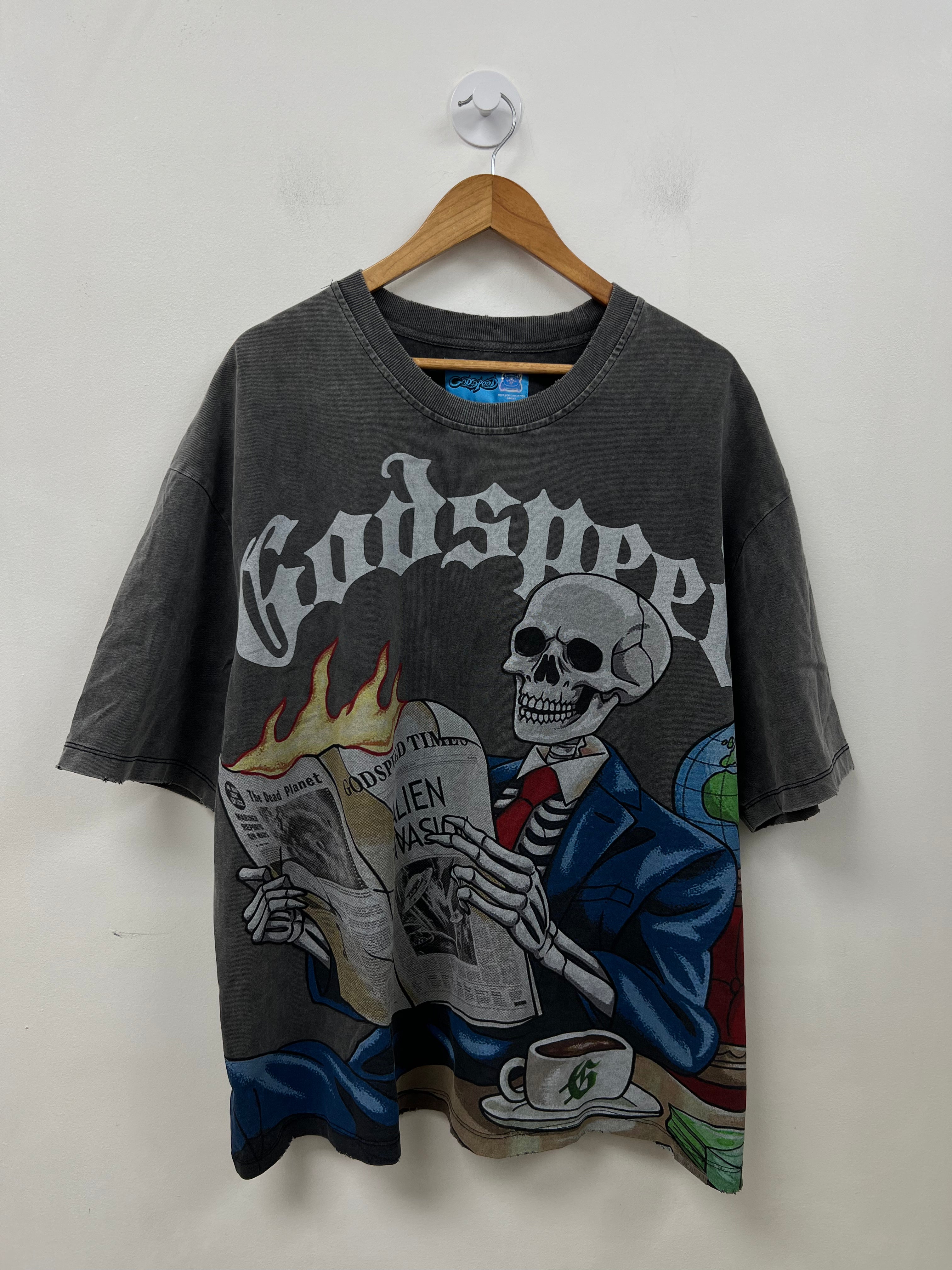 Godspeed Grey Times Tee