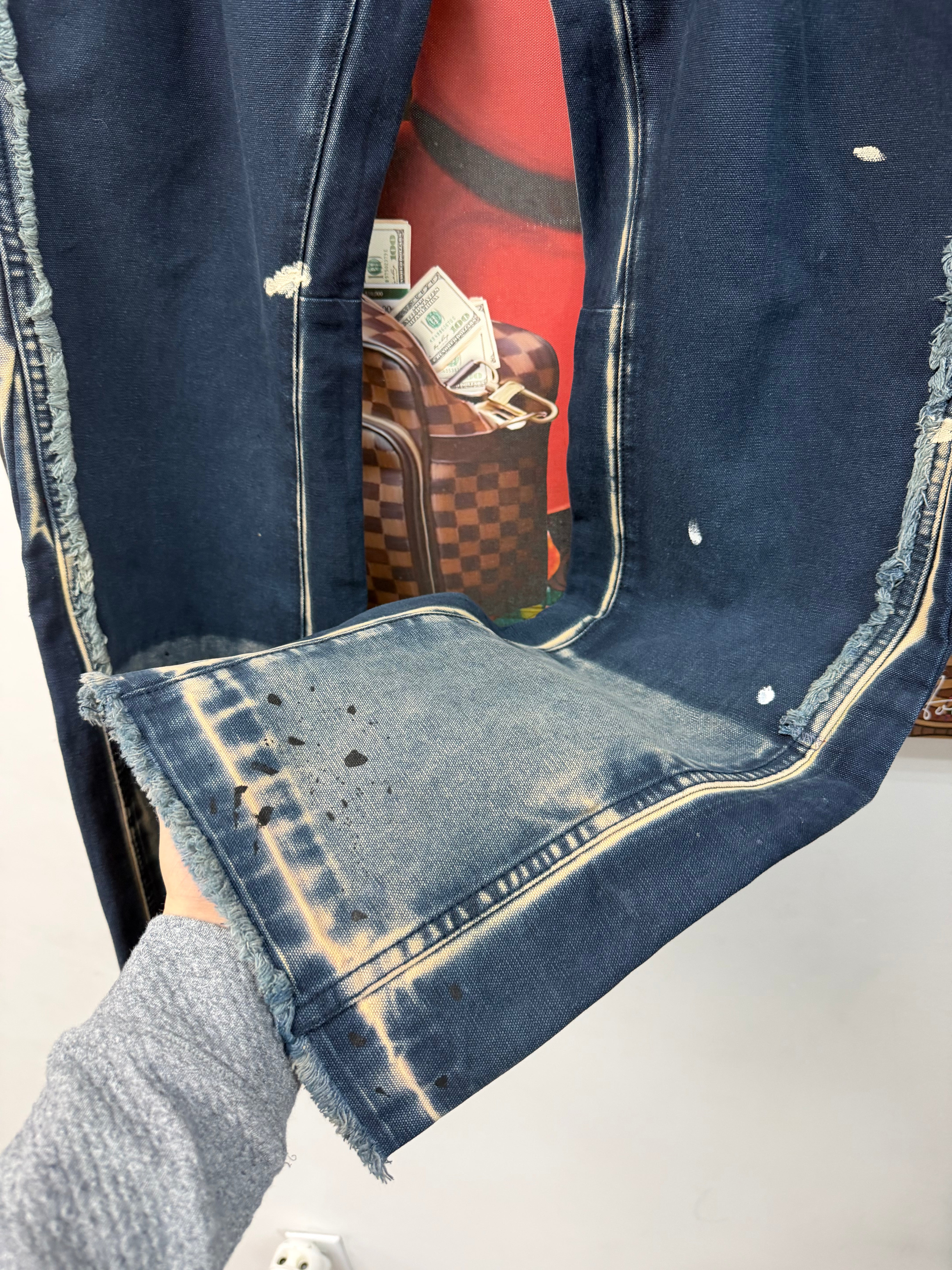 Gallery Dept Navy Flare Jeans