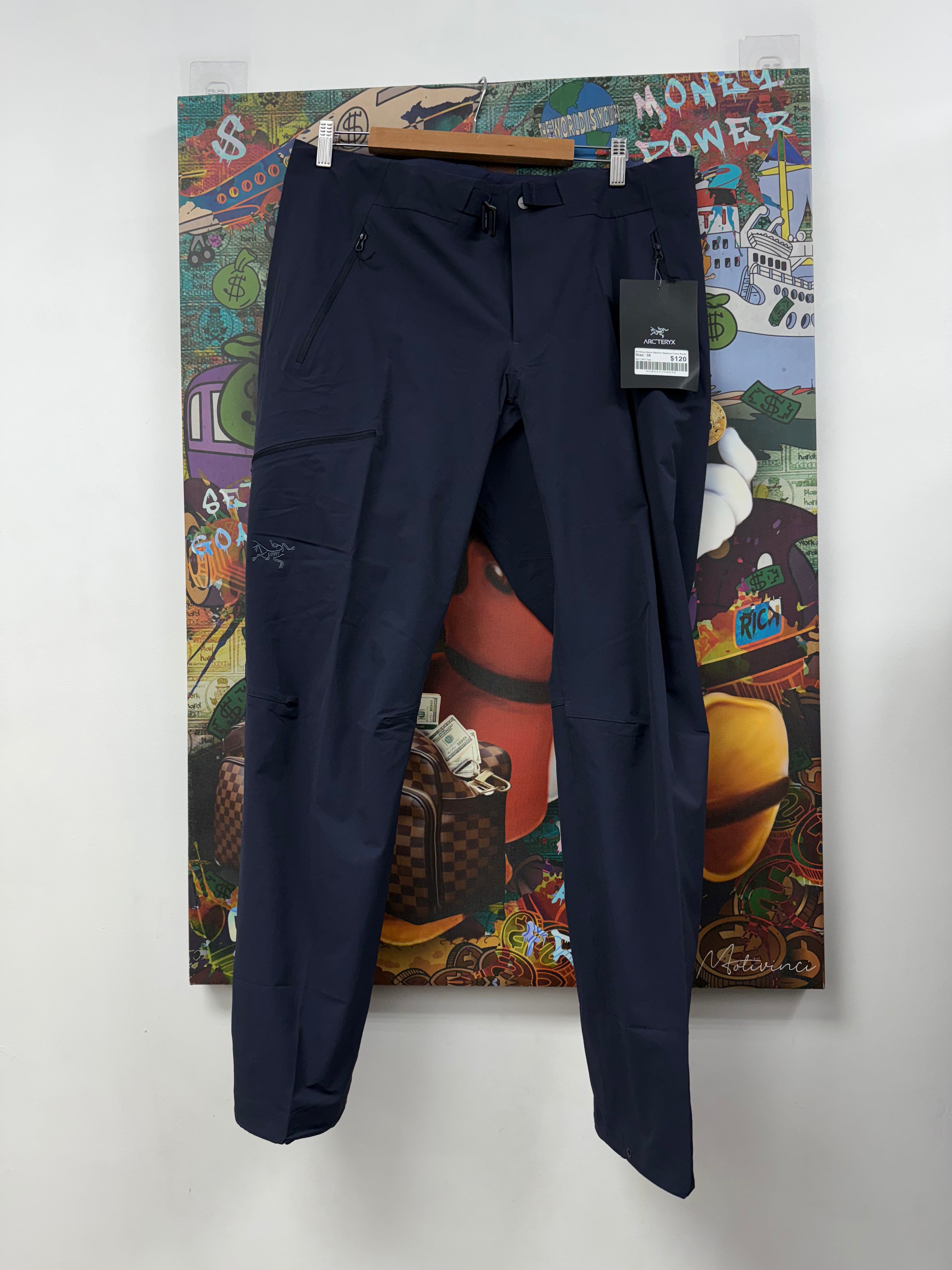 Arcteryx Navy Saphire Gamma Track Pants