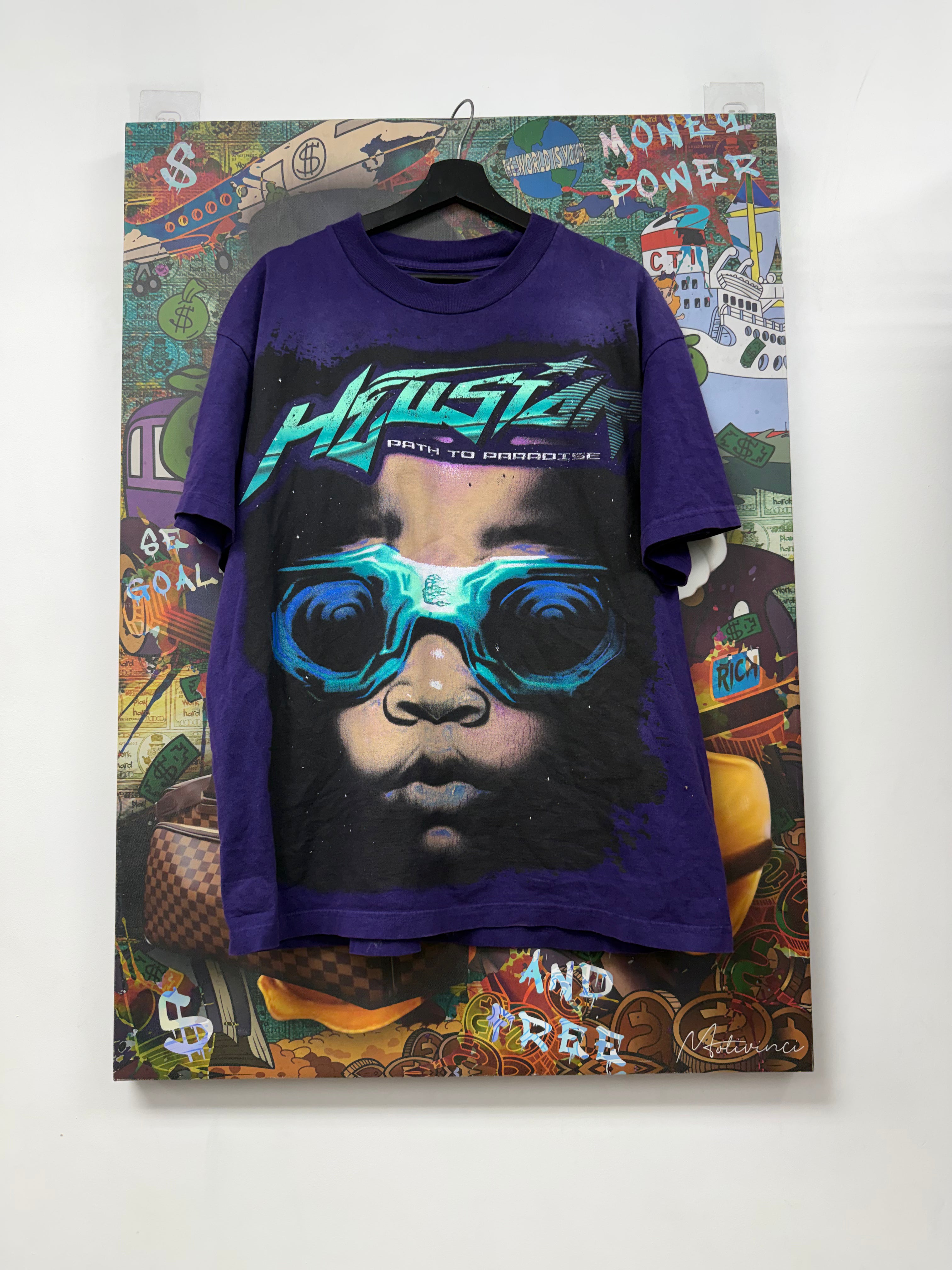 Hellstar Purple Goggles Tee