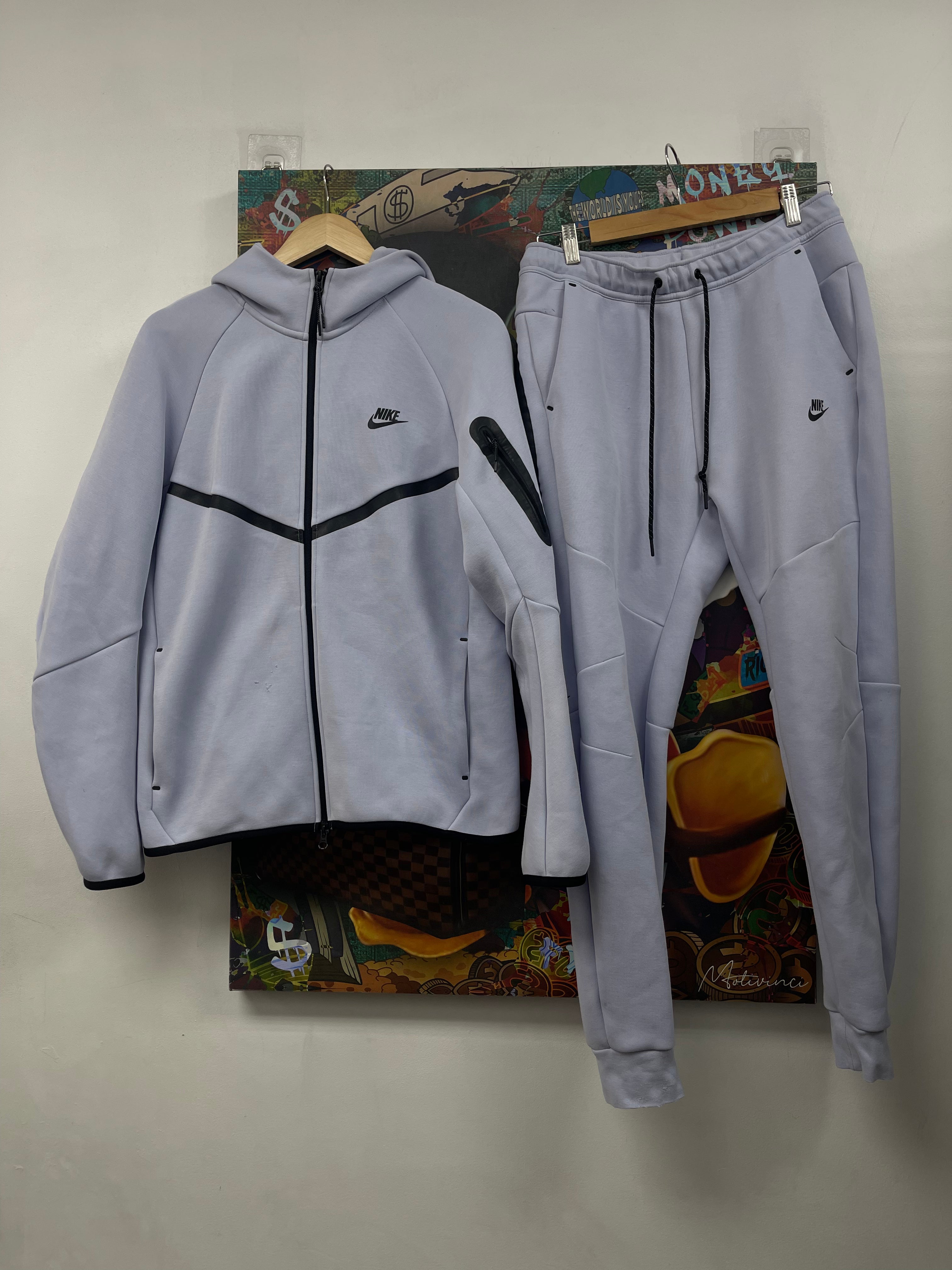 Nike Baby Blue Tech Sweatsuit