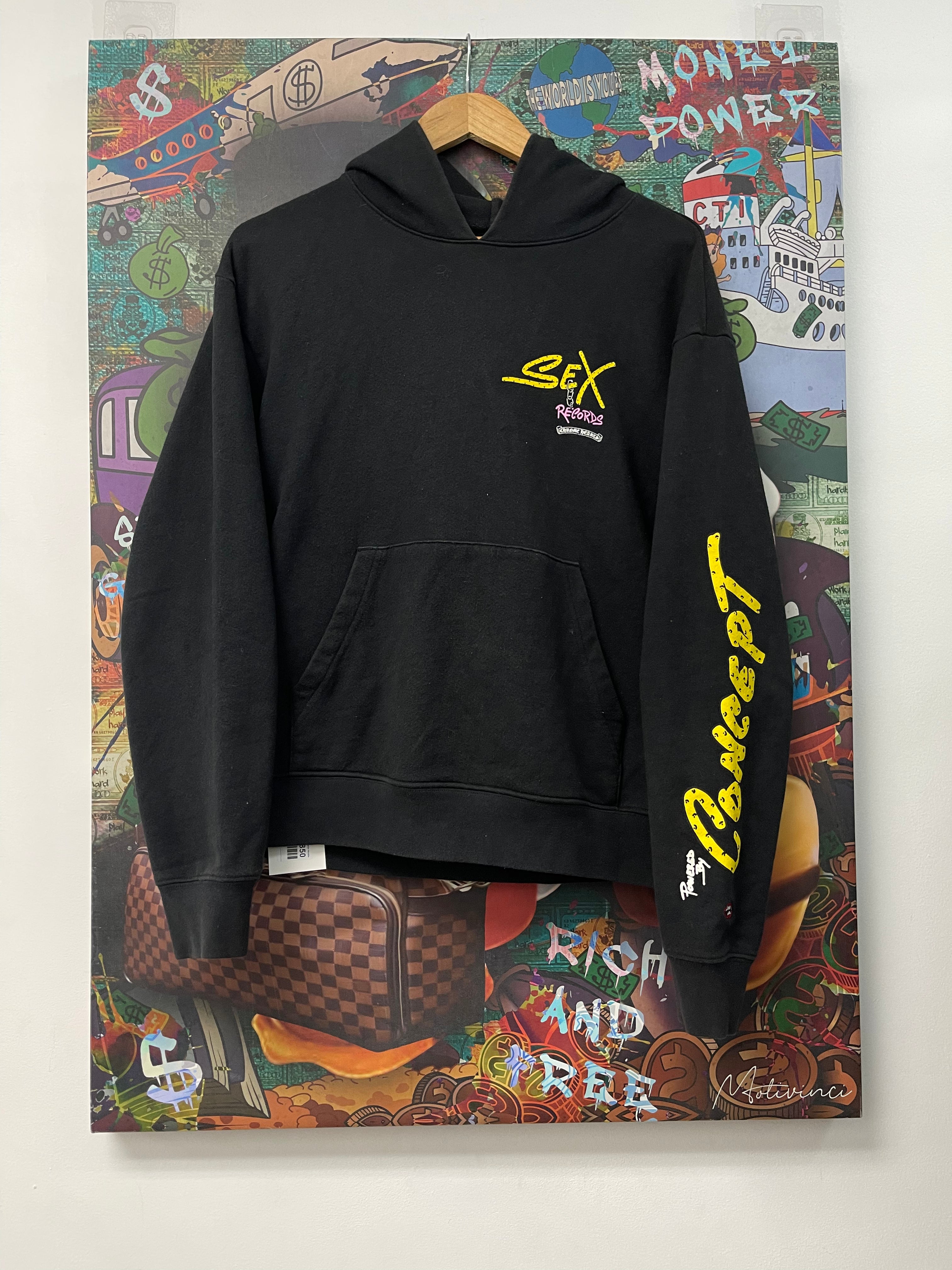 Chrome Hearts Black Matty Boy Sex Records Hoodie