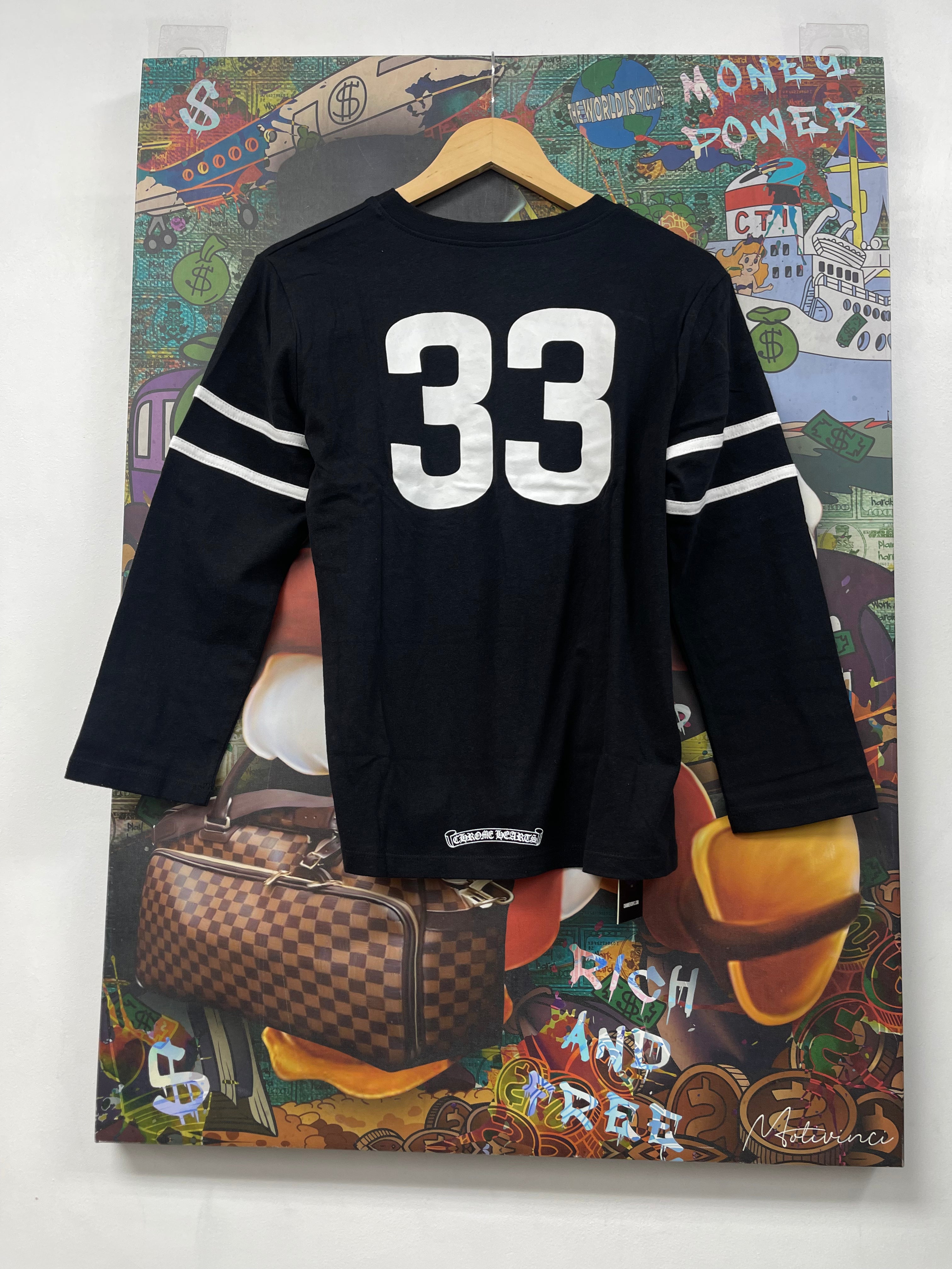 Chrome Hearts Black White 33 Long Sleeve