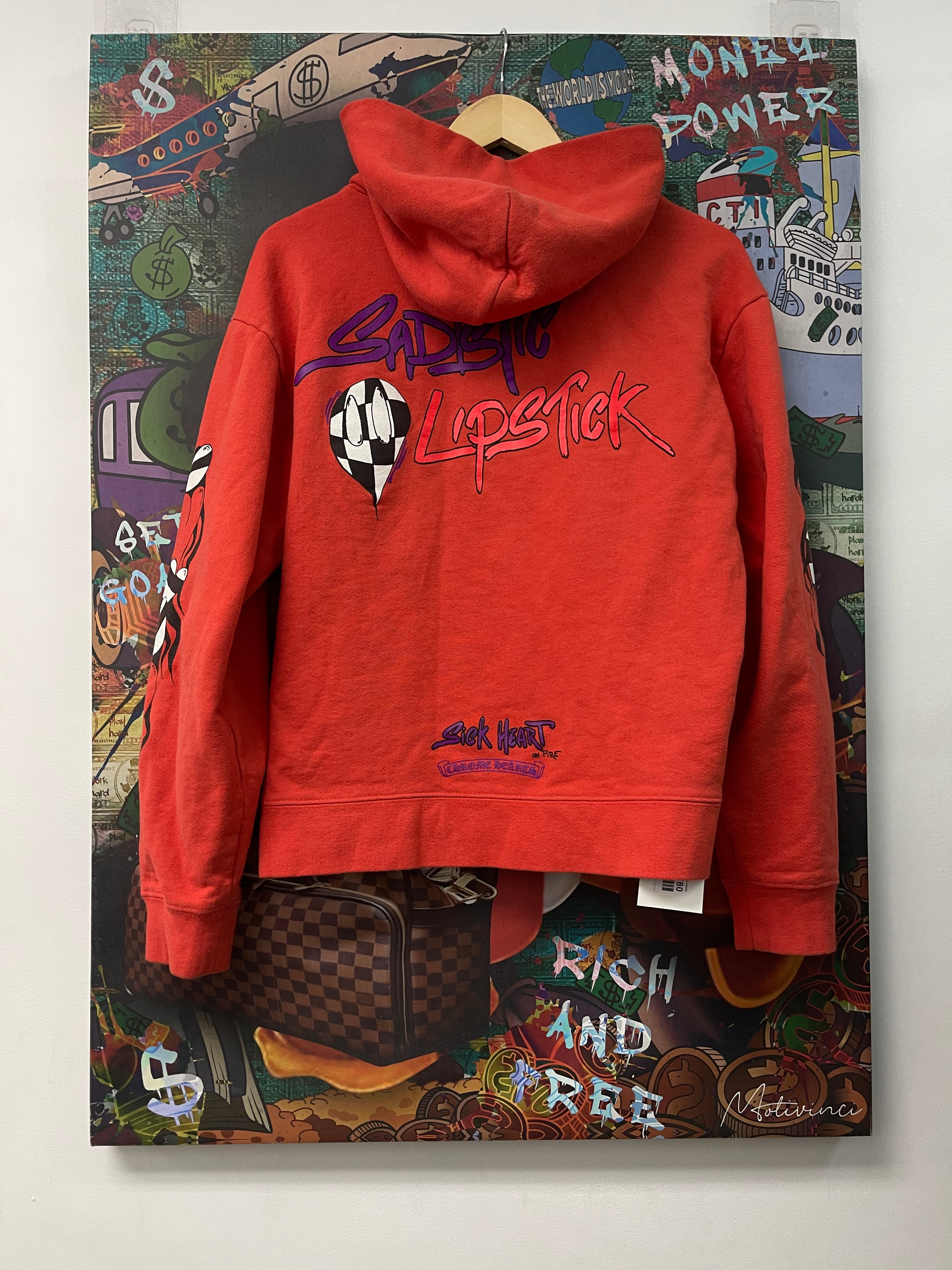 Chrome Hearts Matty Boy Sadistic Lipstick Hoodie