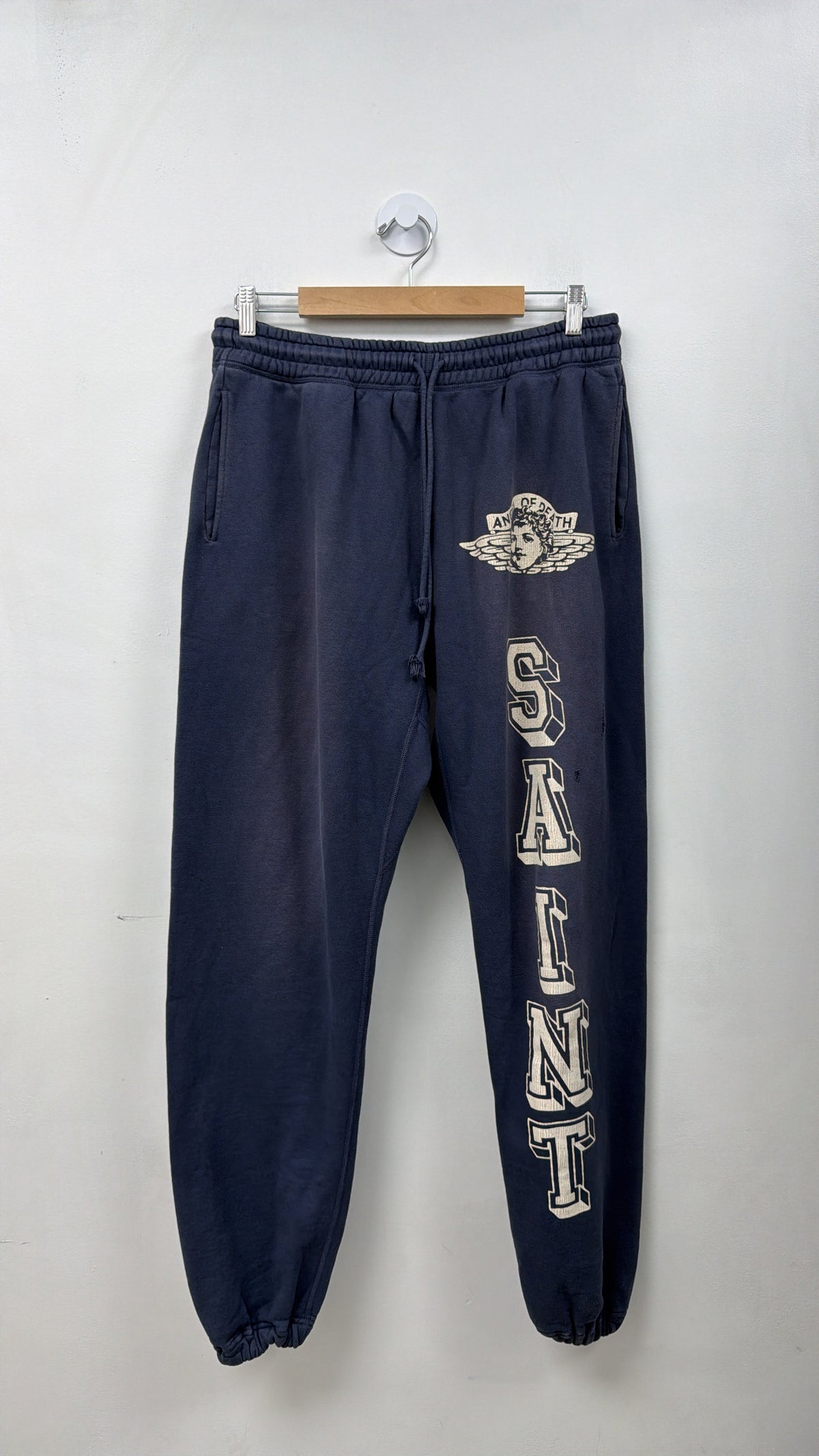 Saint Michael Navy White Angel Of Death Sweats