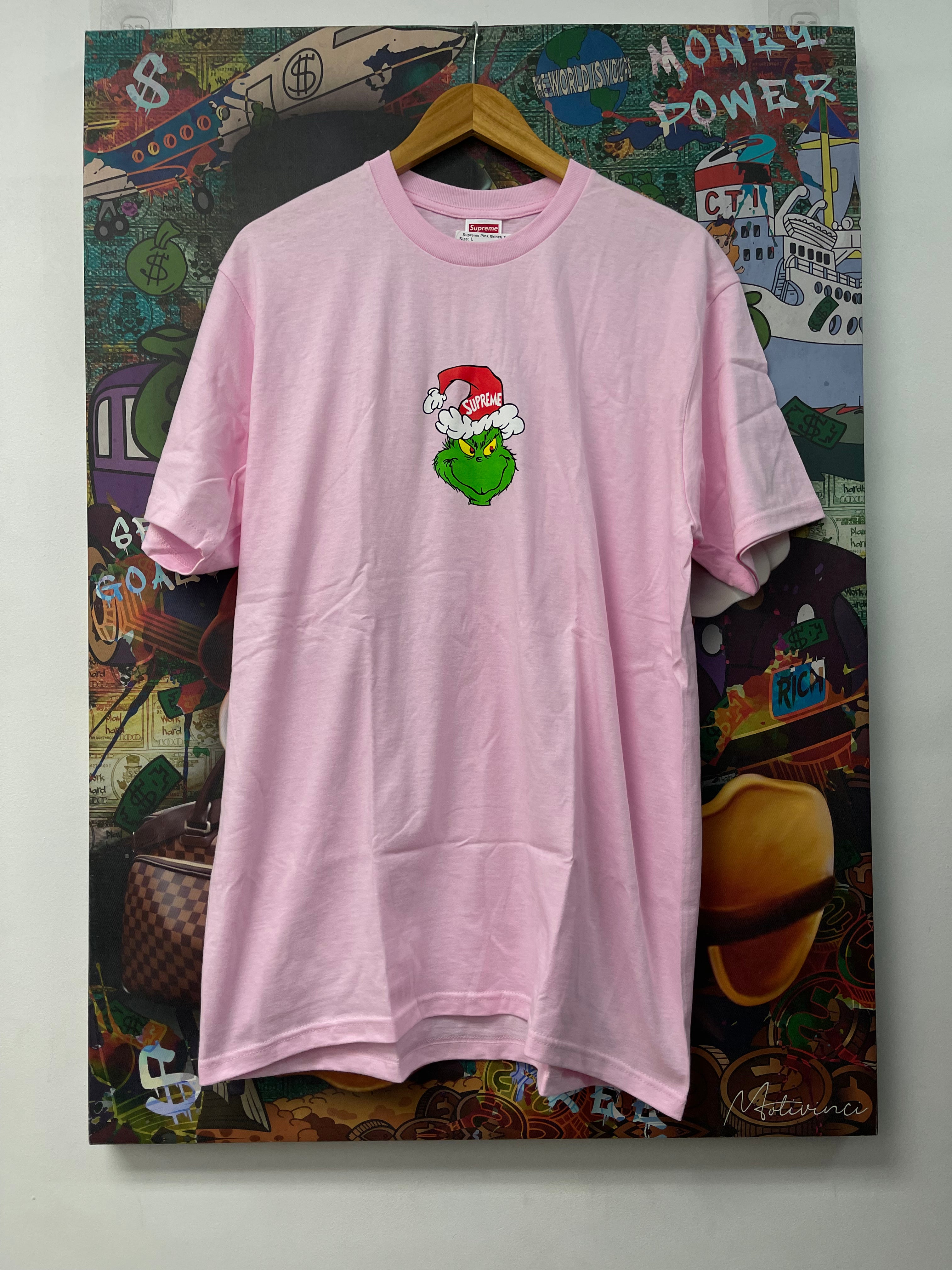 Supreme Pink Grinch Tee