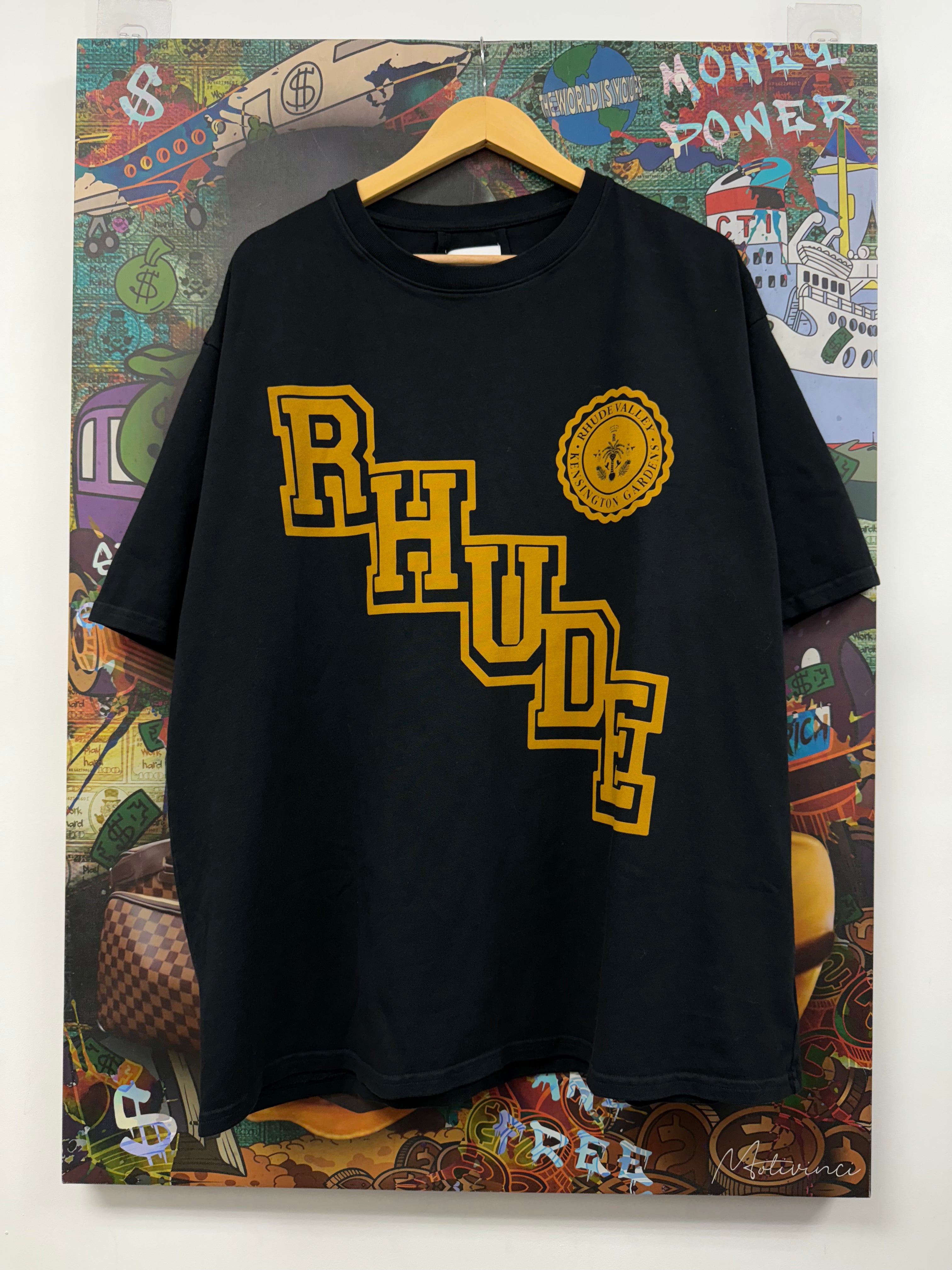 Rhude Collegiate Crest Tee