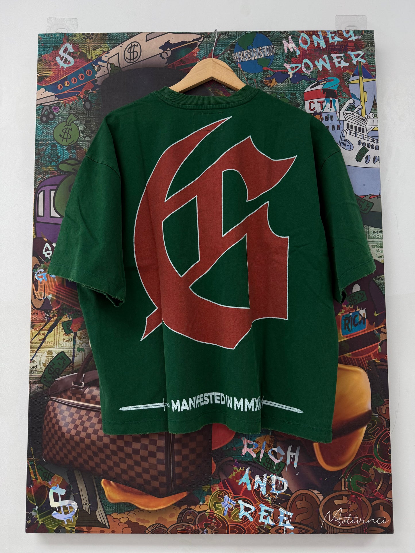 Godspeed Sea Sick Tee Green NEW (S M L XL)