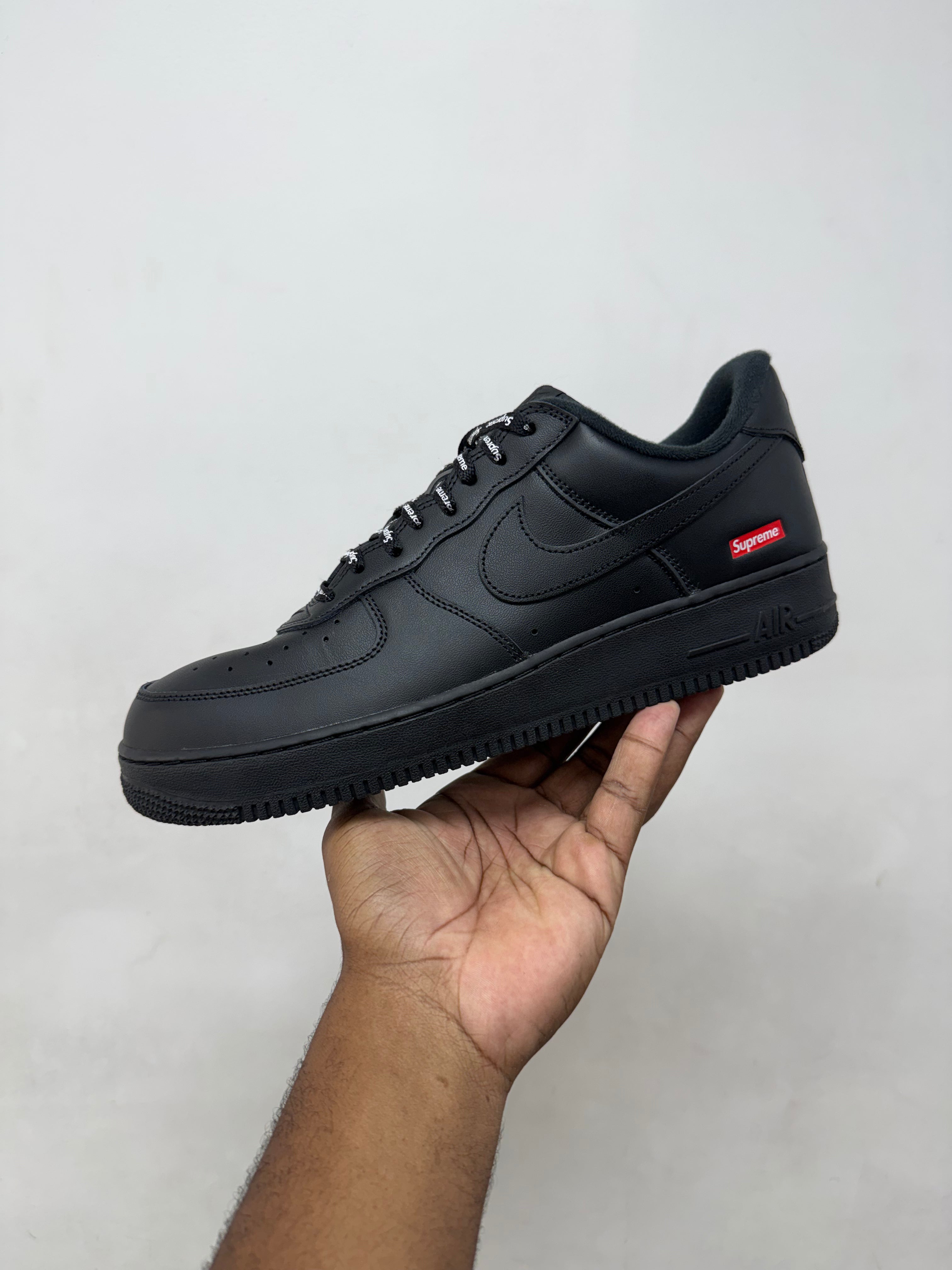 Nike Supreme AF1 Black Sneakers