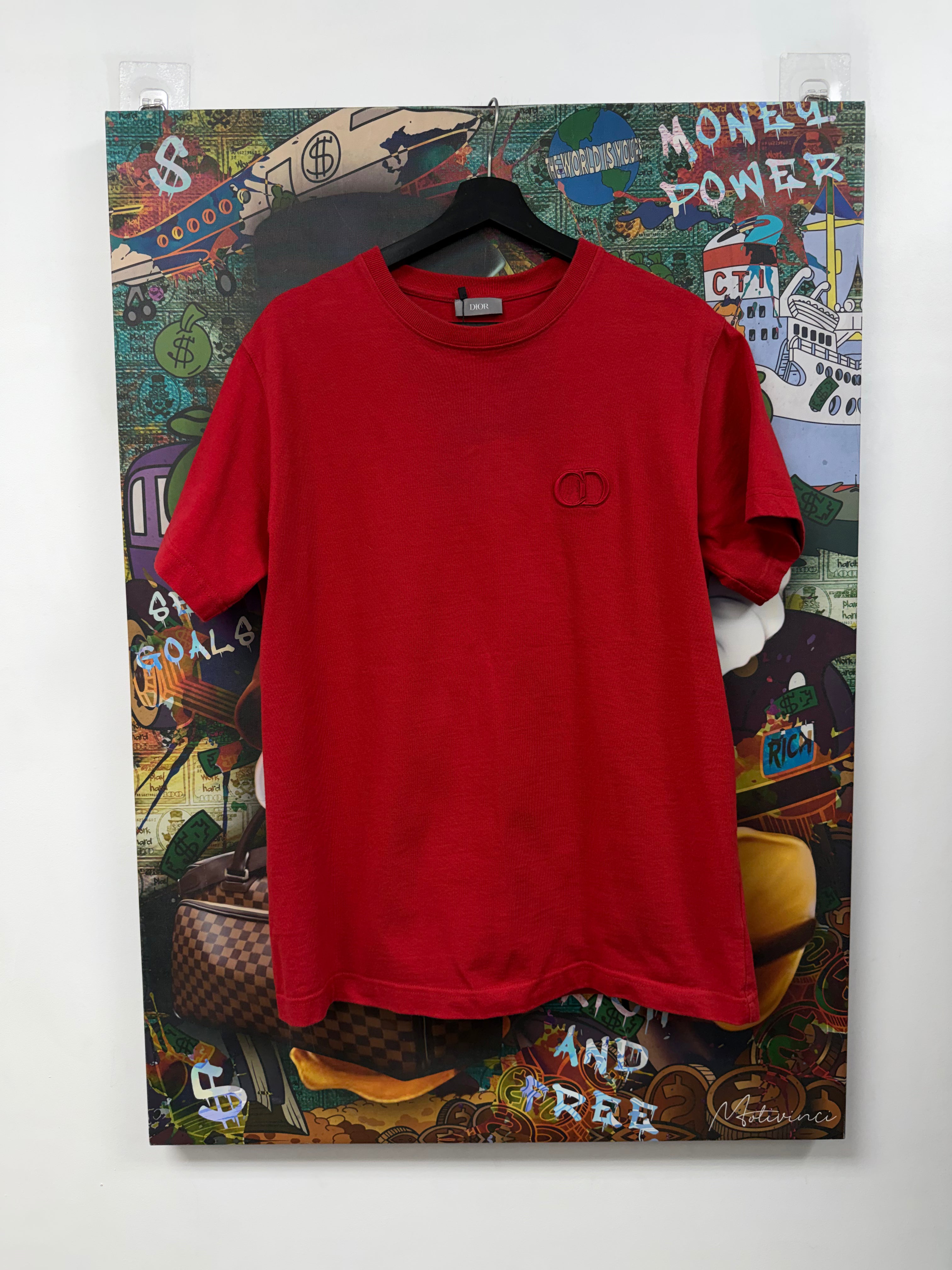 Dior Red CD Icon Tee