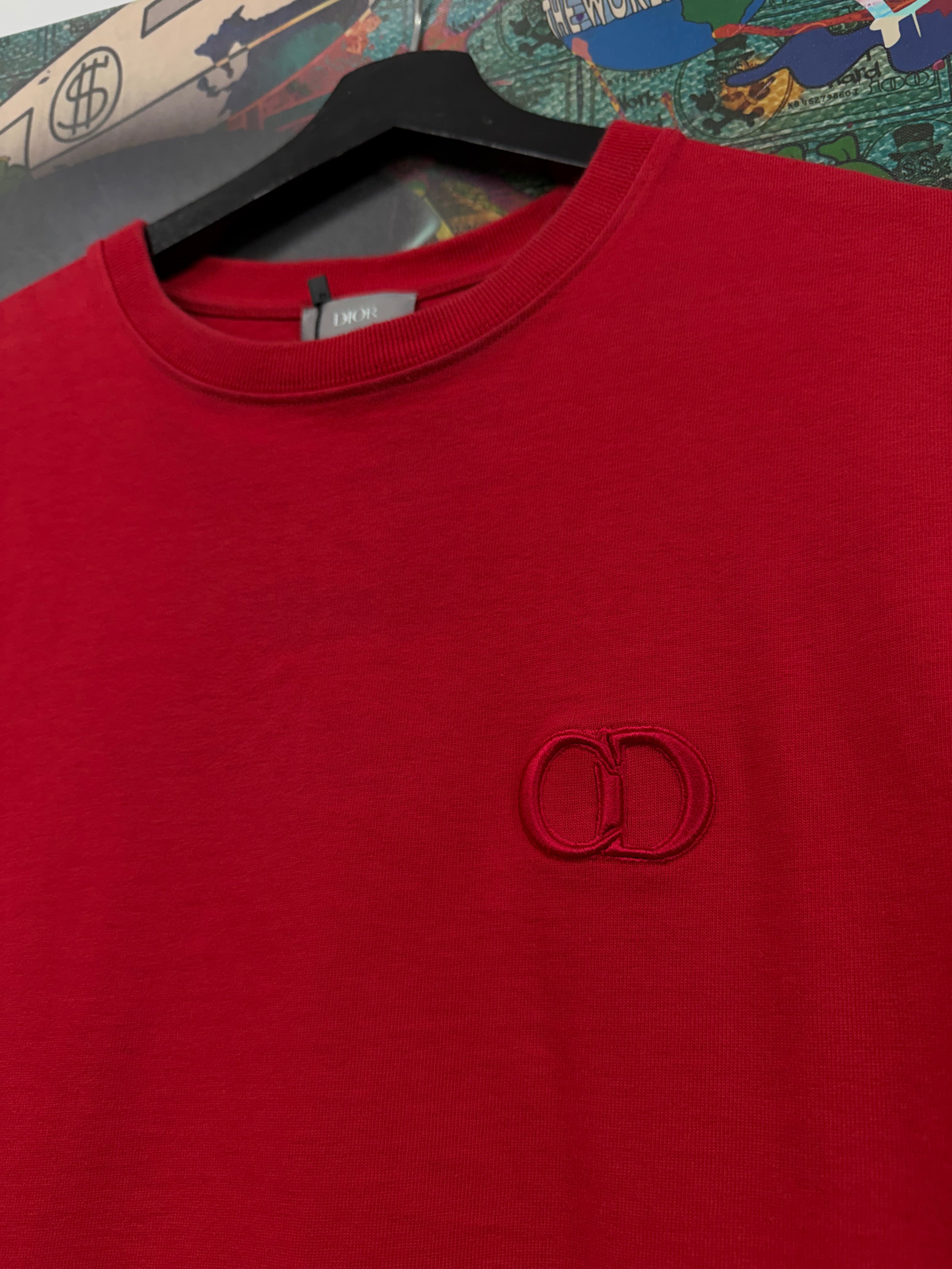 Dior Red CD Icon Tee