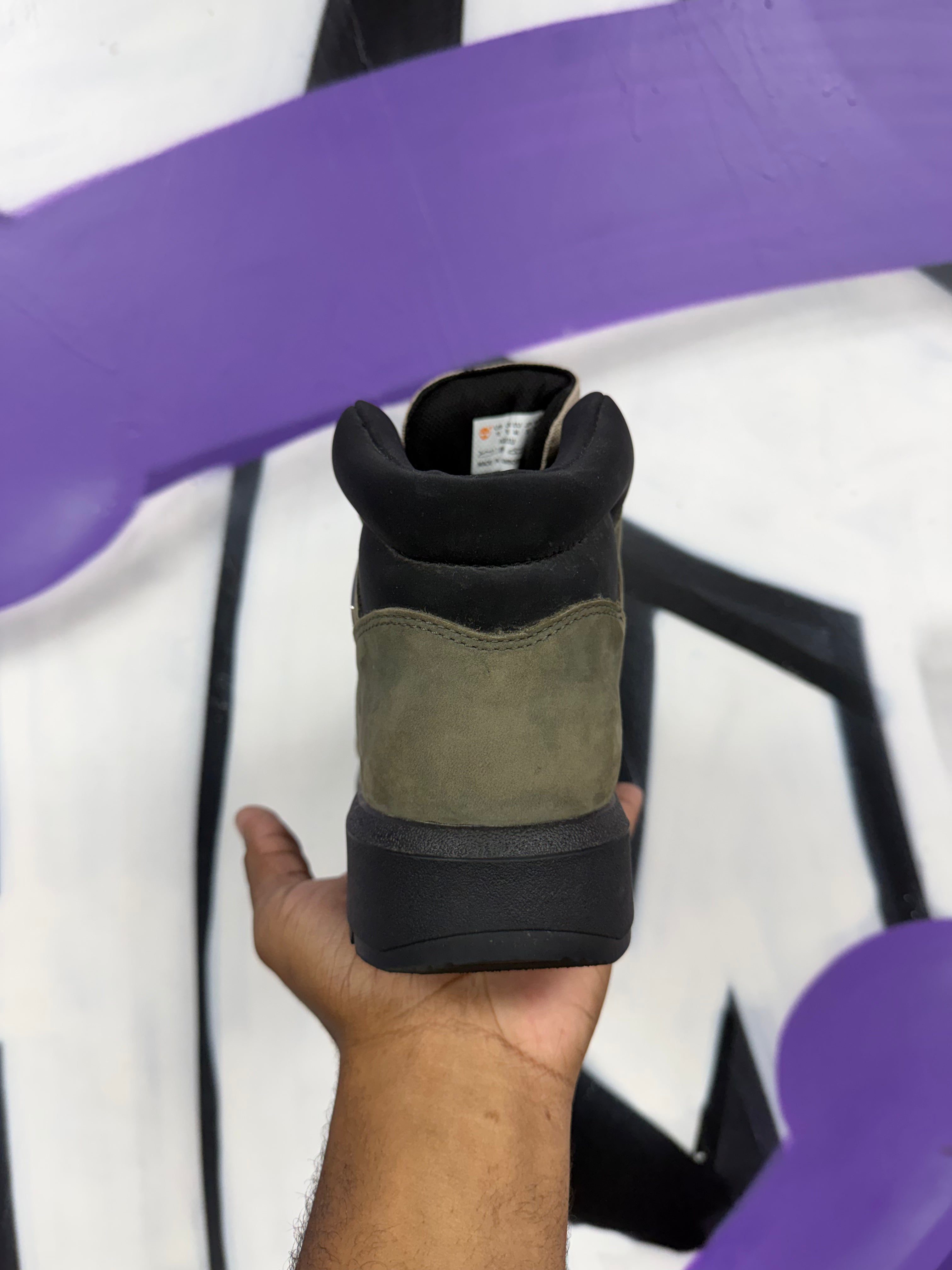 Loso Wav x Timberland Green Field Boots