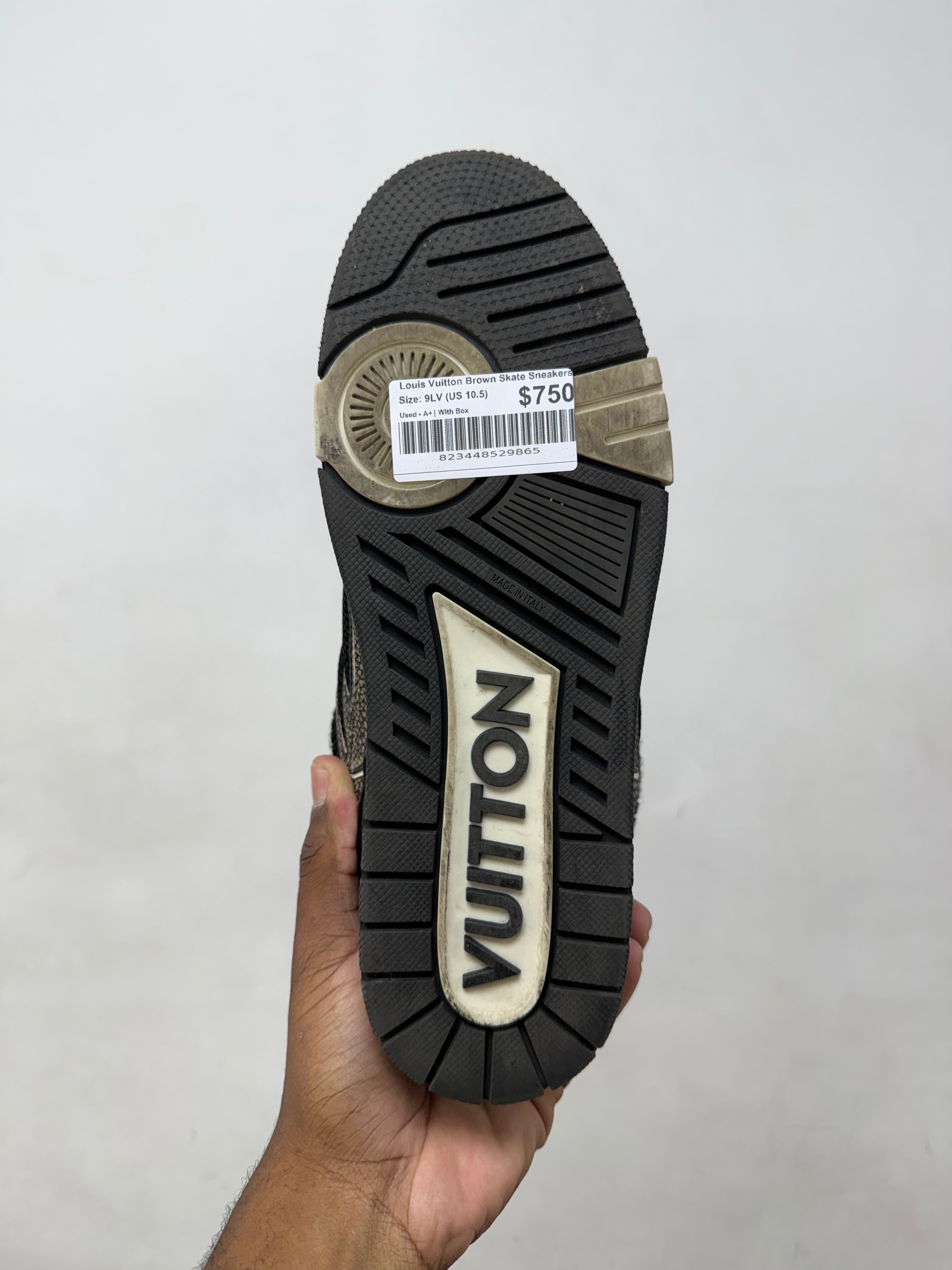 Louis Vuitton Brown Skate Sneakers