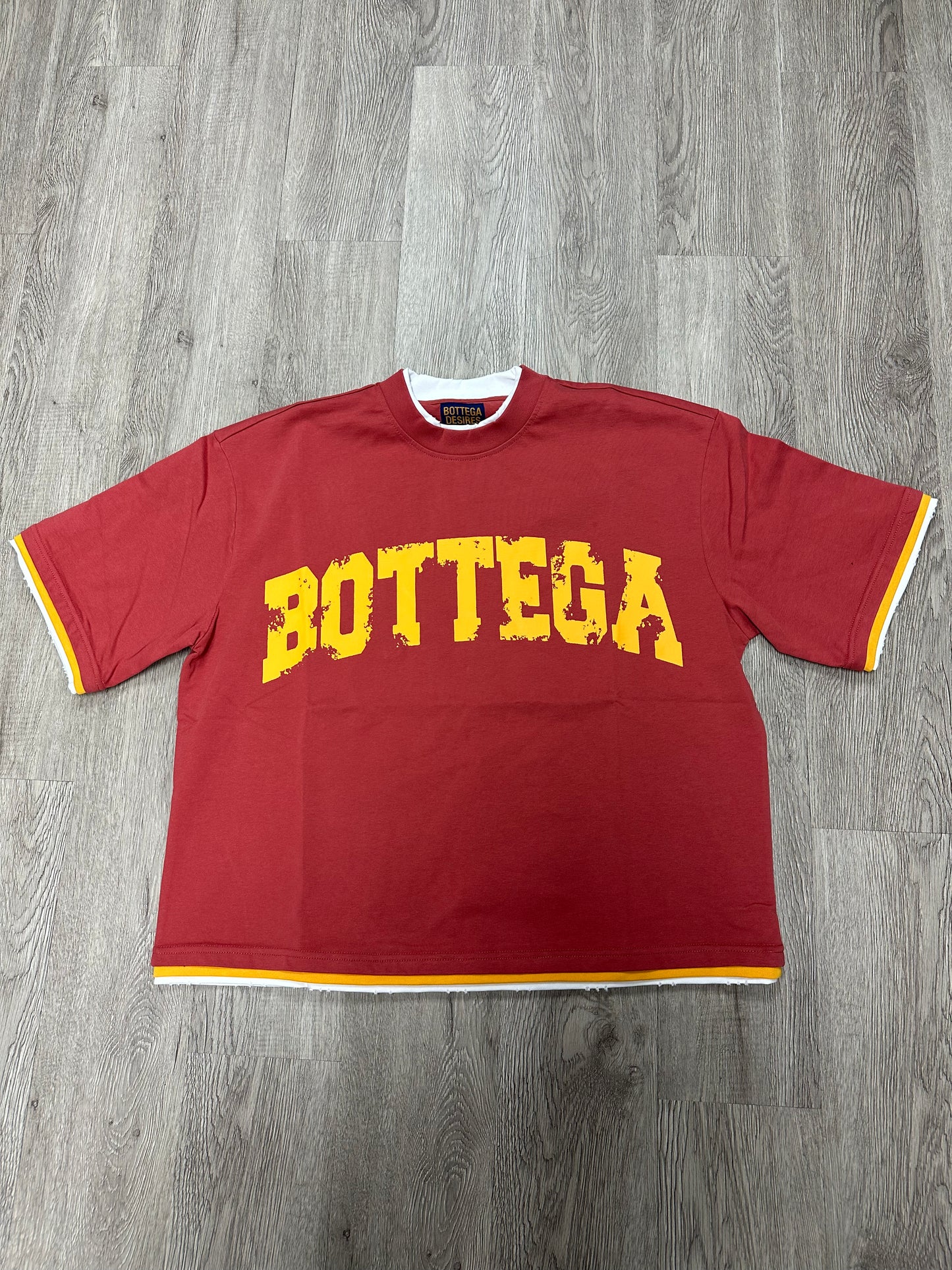 Bottega Desires War Tee Orange
