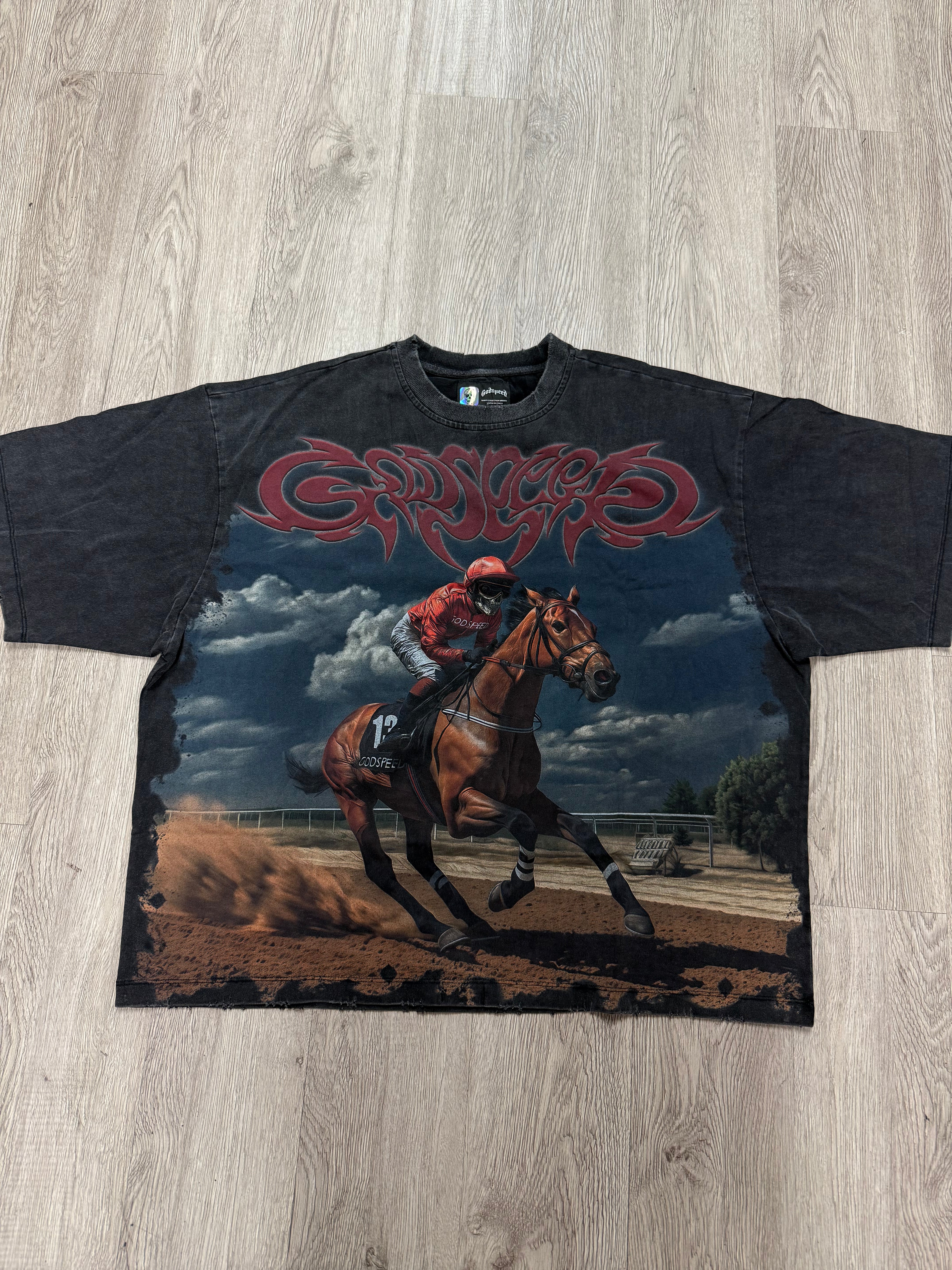 Godspeed Thoroughbred Tee Black
