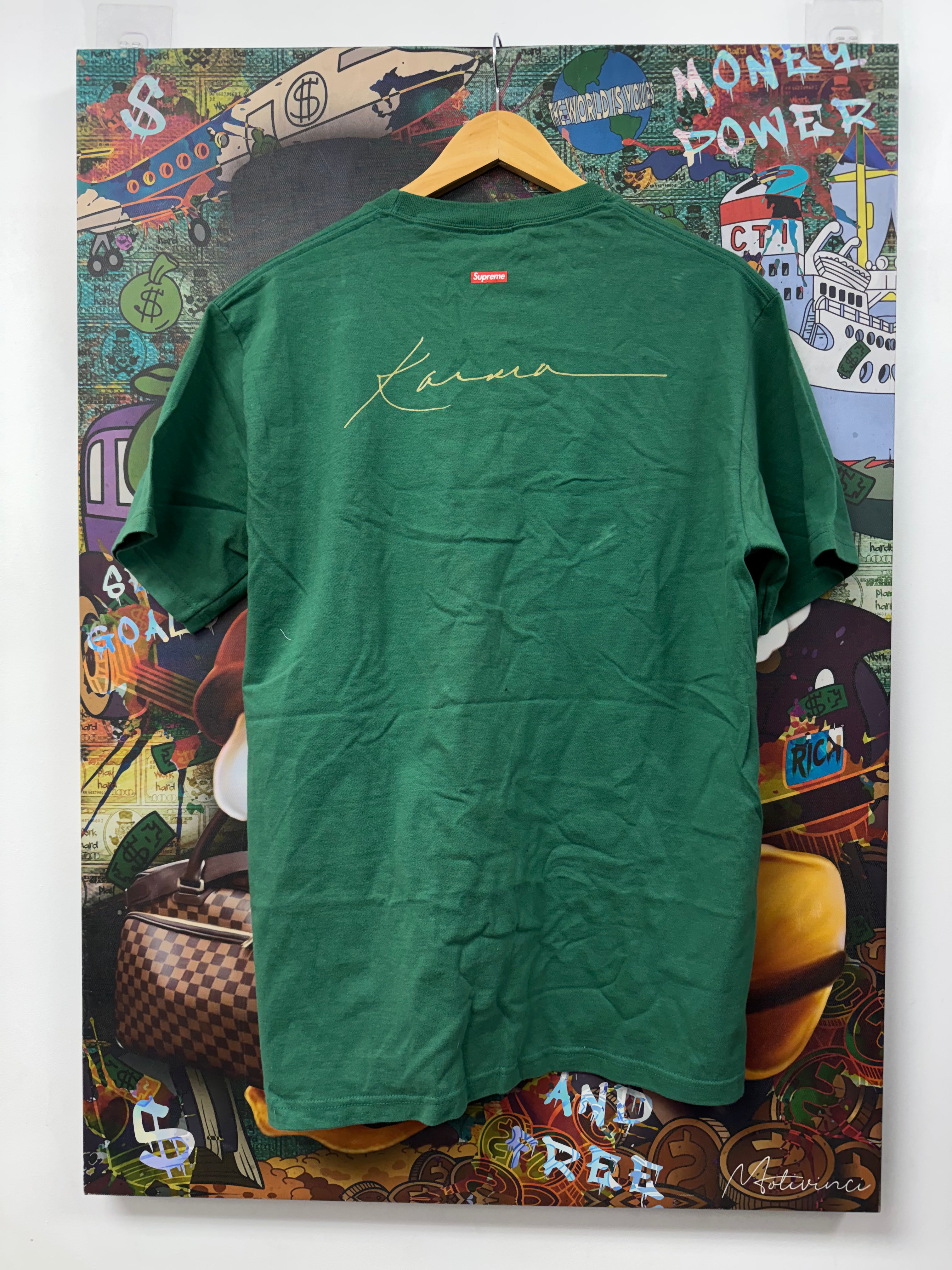 Supreme Green Photo Tee