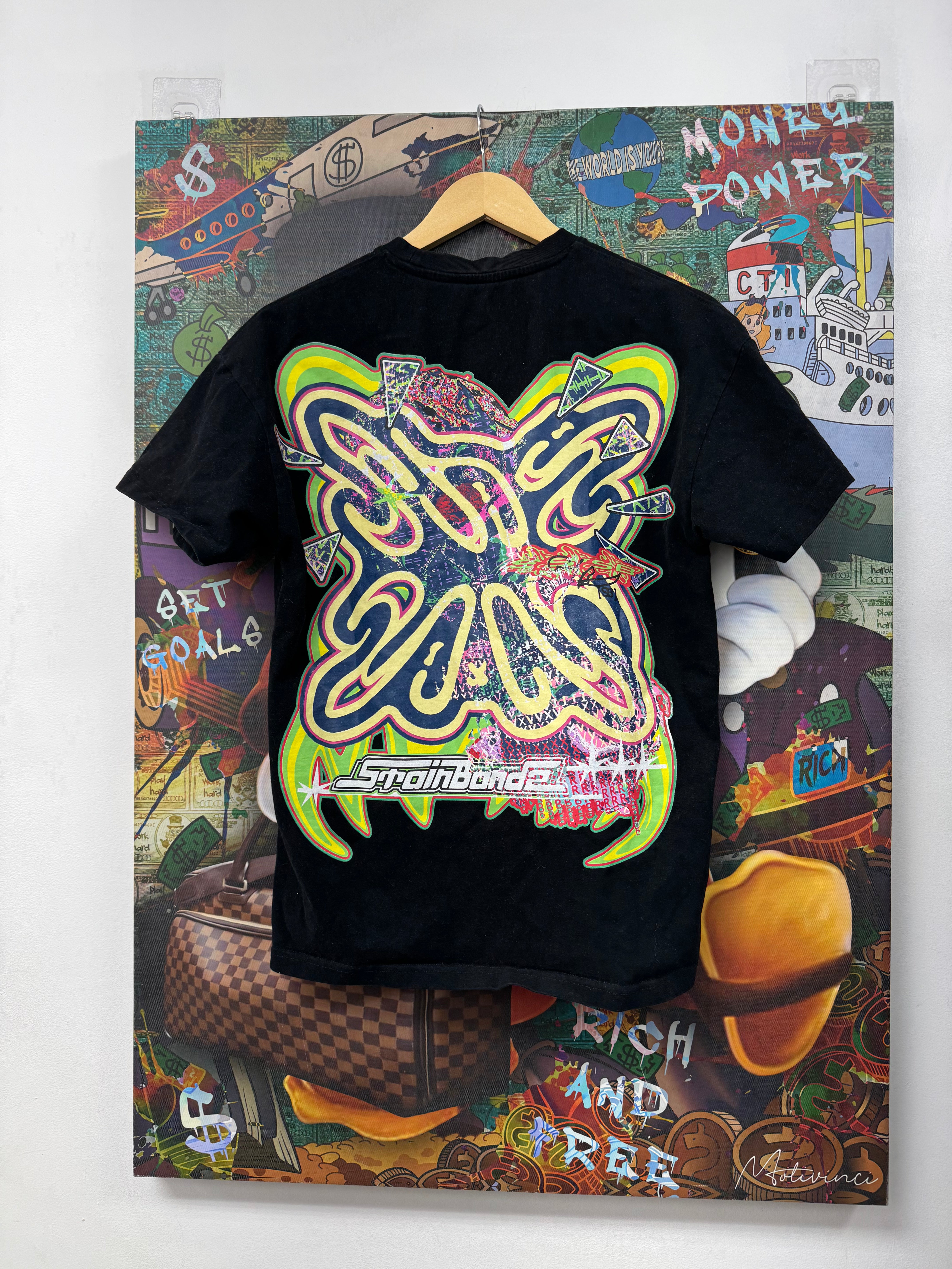 SB Studios Black Multi Tee