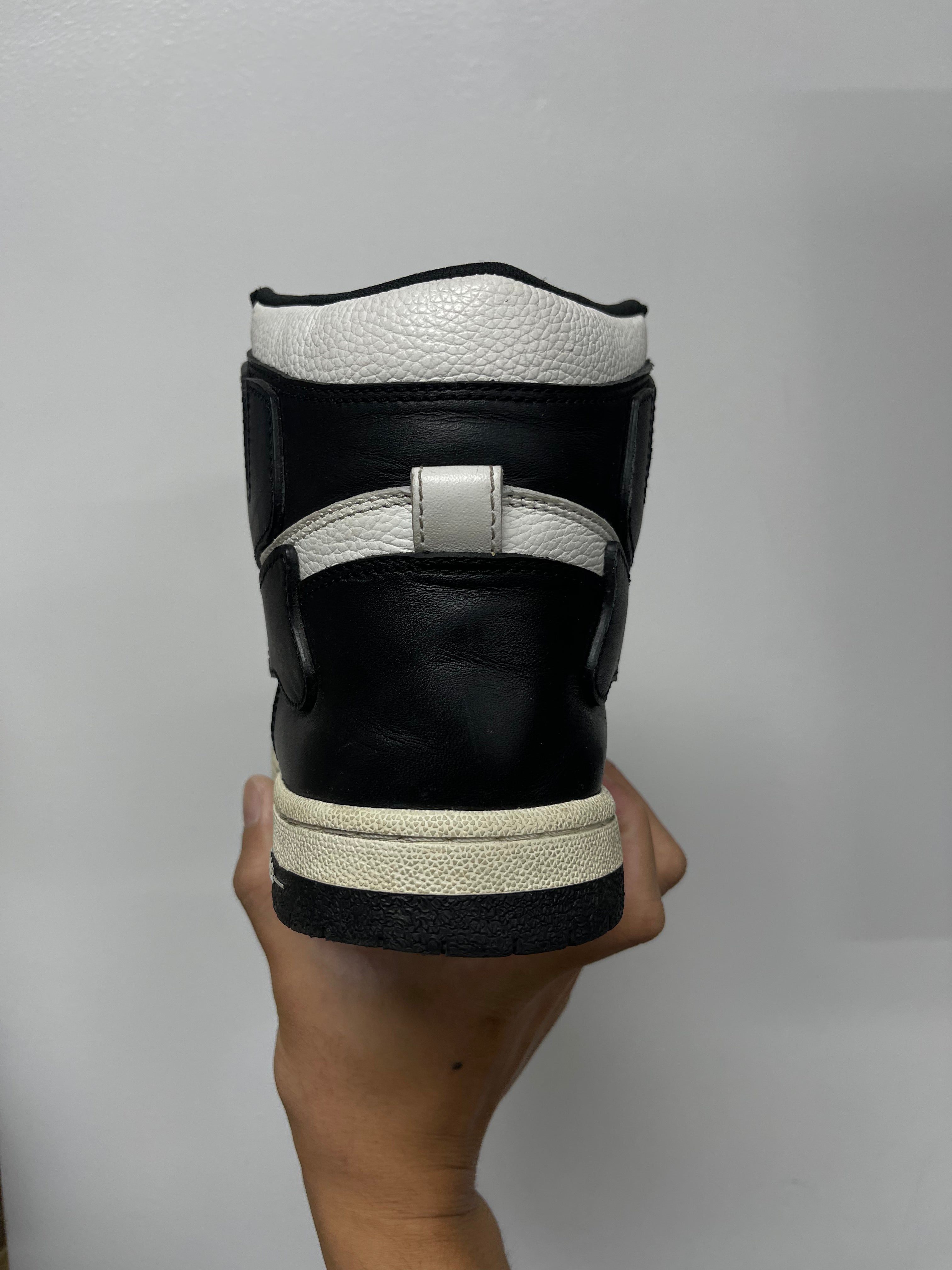 Amiri Black White Skel-Top Sneakers