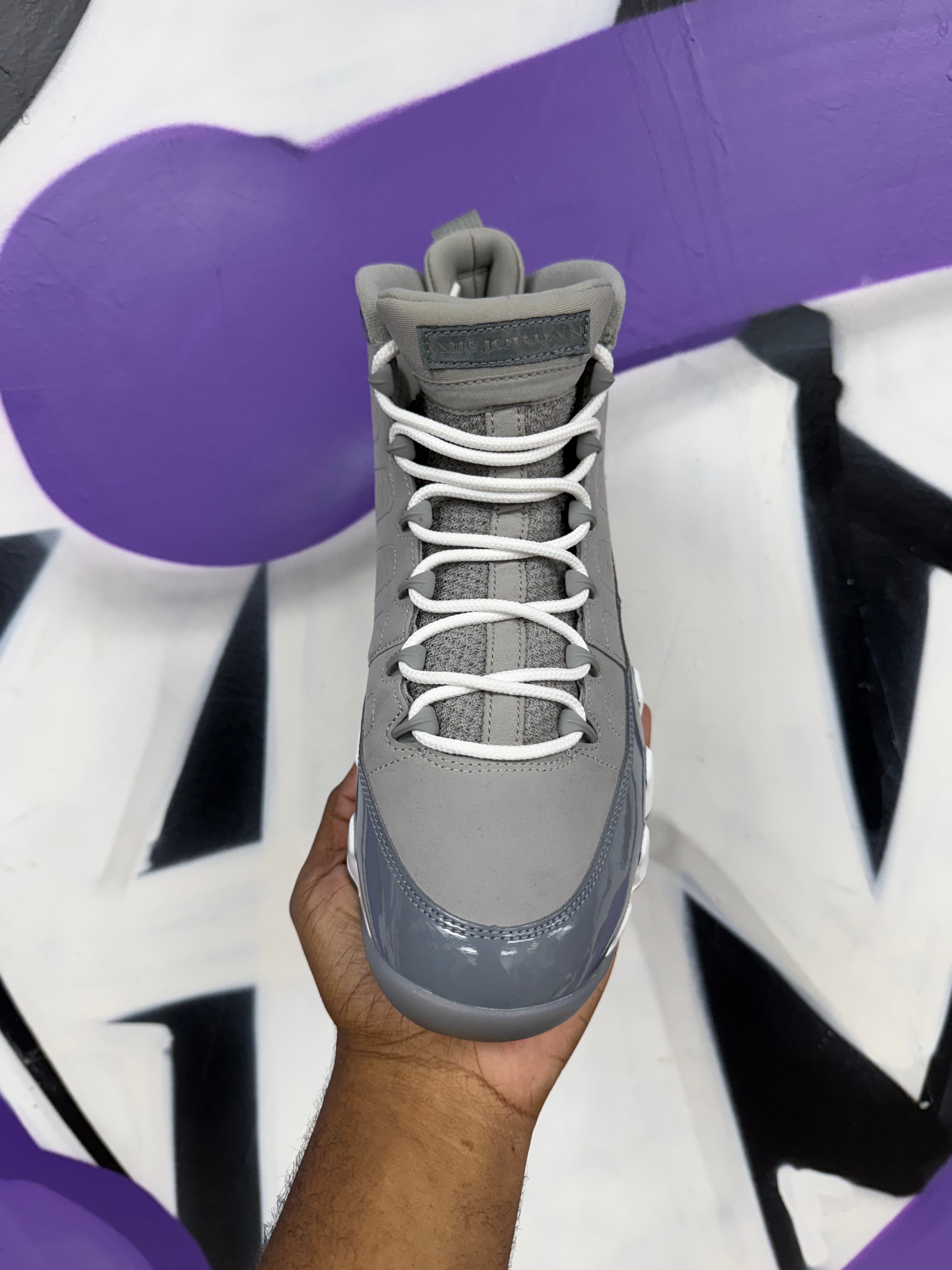 Jordan 9 Cool Grey Sneakers